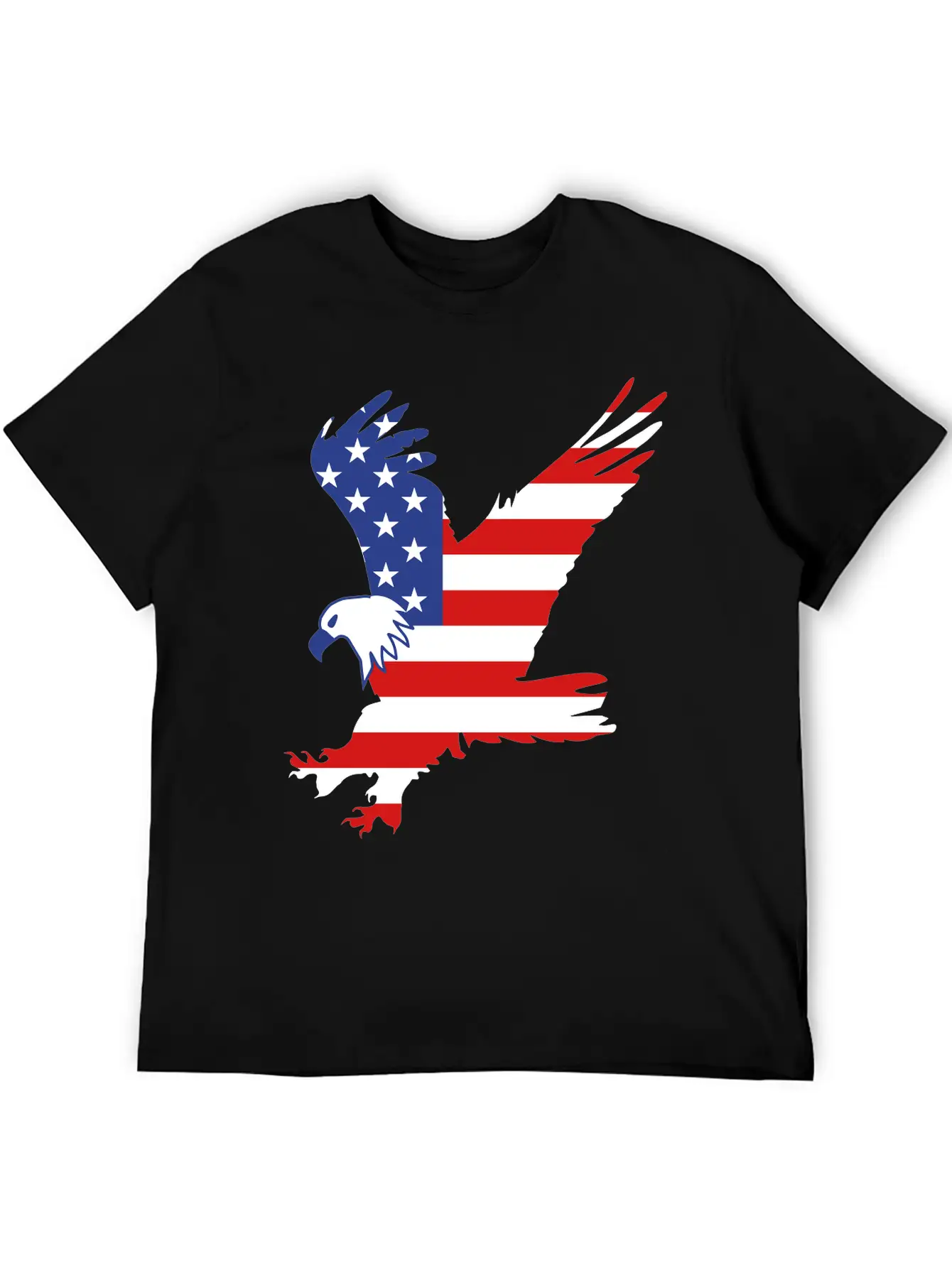 USA Eagle Stylish Everyday T-Shirt – Unisex Basic Cotton Tee