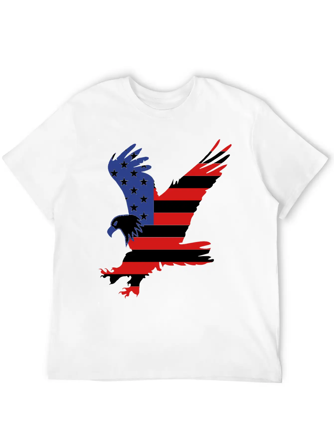USA Eagle Stylish Everyday T-Shirt – Unisex Basic Cotton Tee