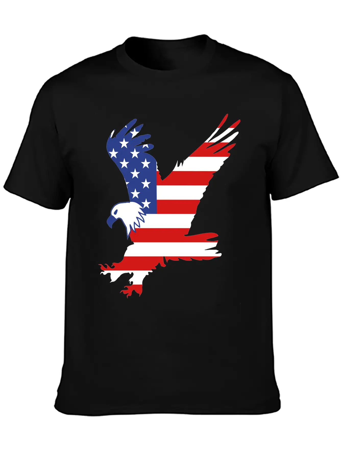 USA Eagle Stylish Everyday T-Shirt – Unisex Basic Cotton Tee