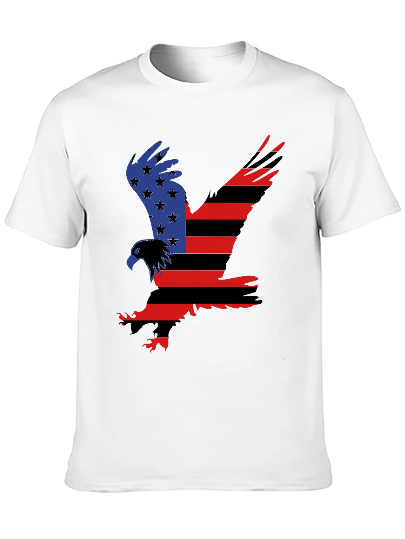 USA Eagle Stylish Everyday T-Shirt – Unisex Basic Cotton Tee