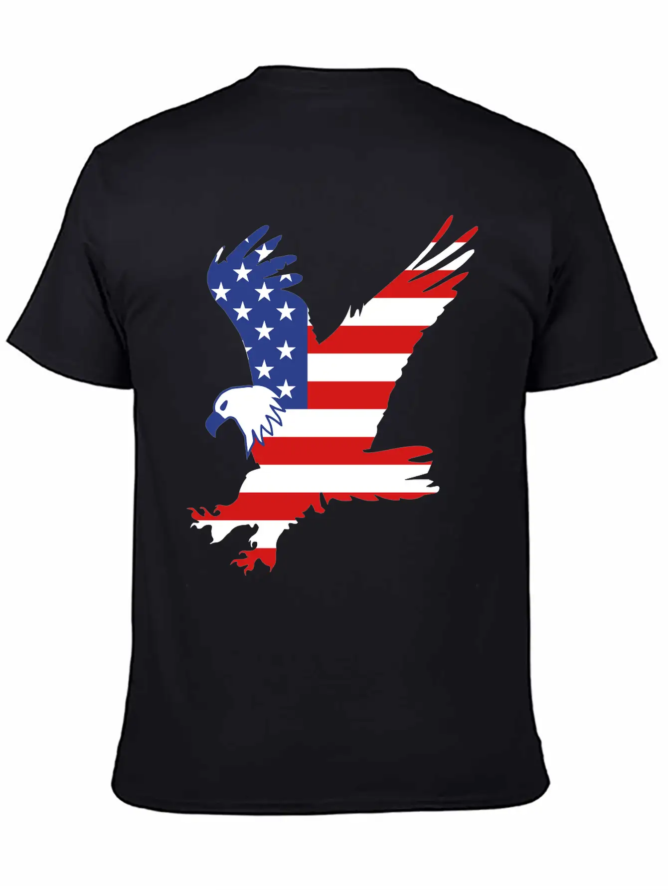 USA Eagle Stylish Everyday T-Shirt – Unisex Basic Cotton Tee