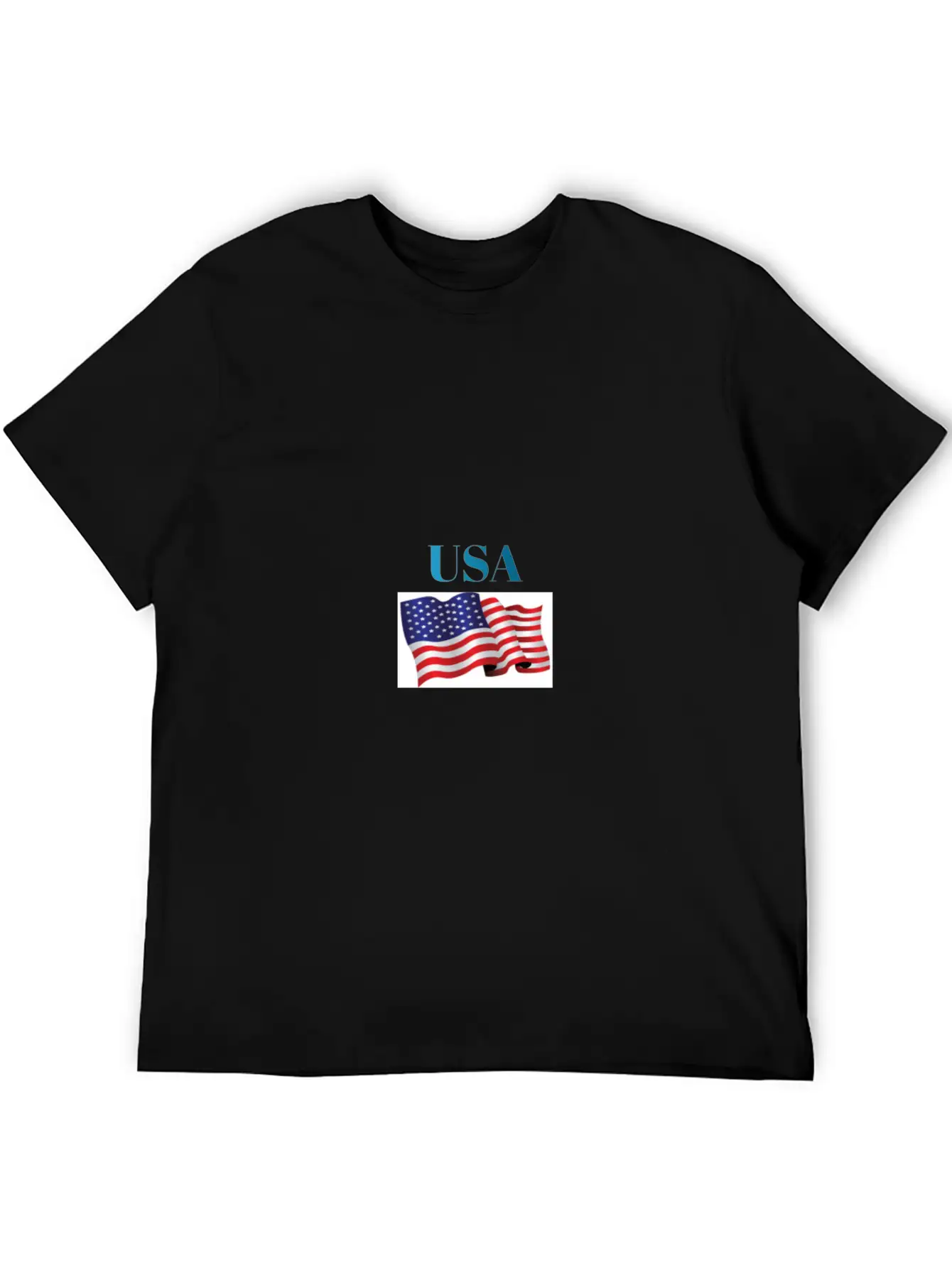 USA Flag Timeless Short Sleeve Tee – Comfy And Minimalist Design