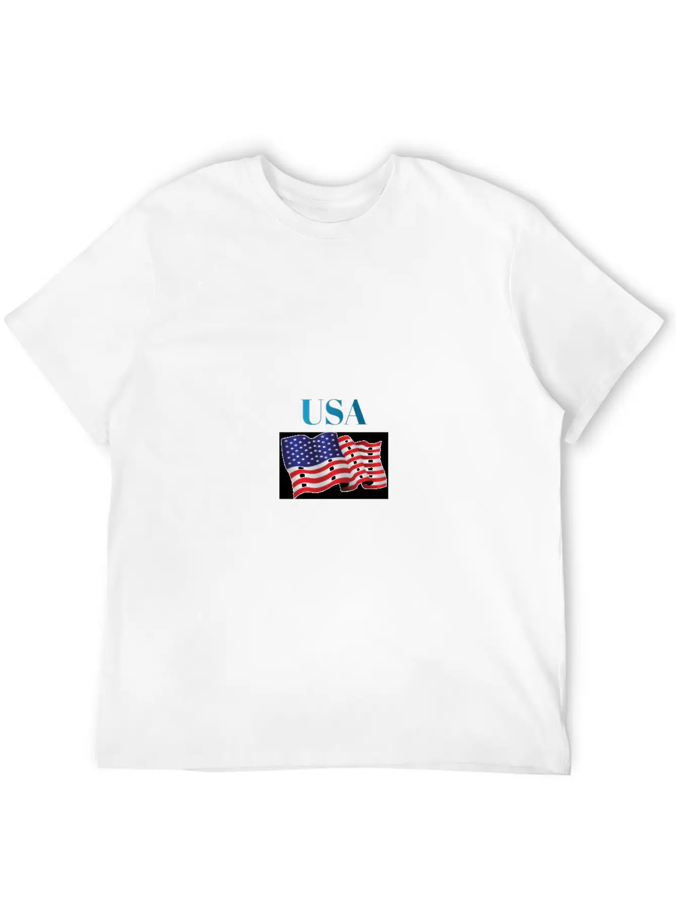 USA Flag Timeless Short Sleeve Tee – Comfy And Minimalist Design