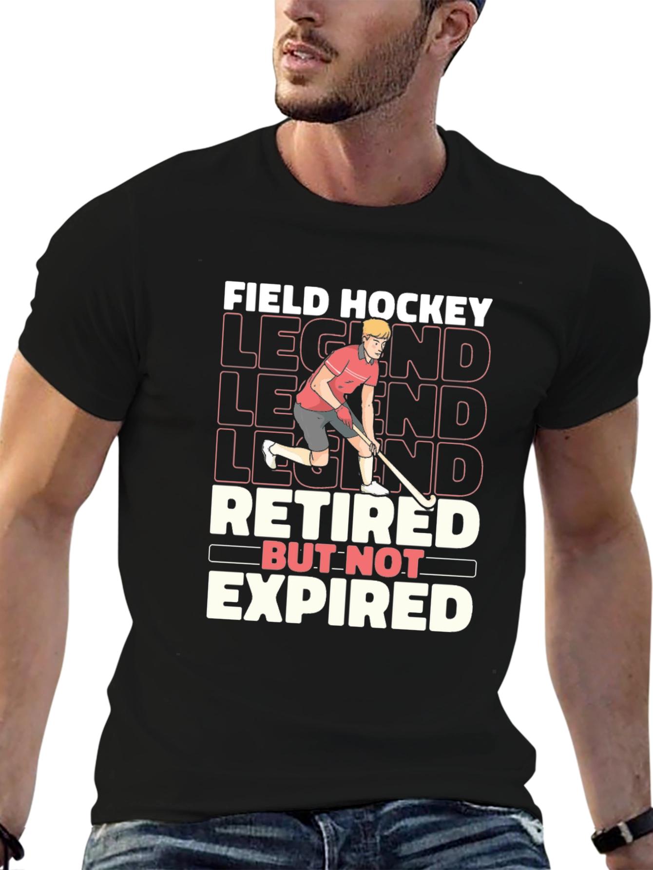 Field Hockey Legend Retired T-Shirt