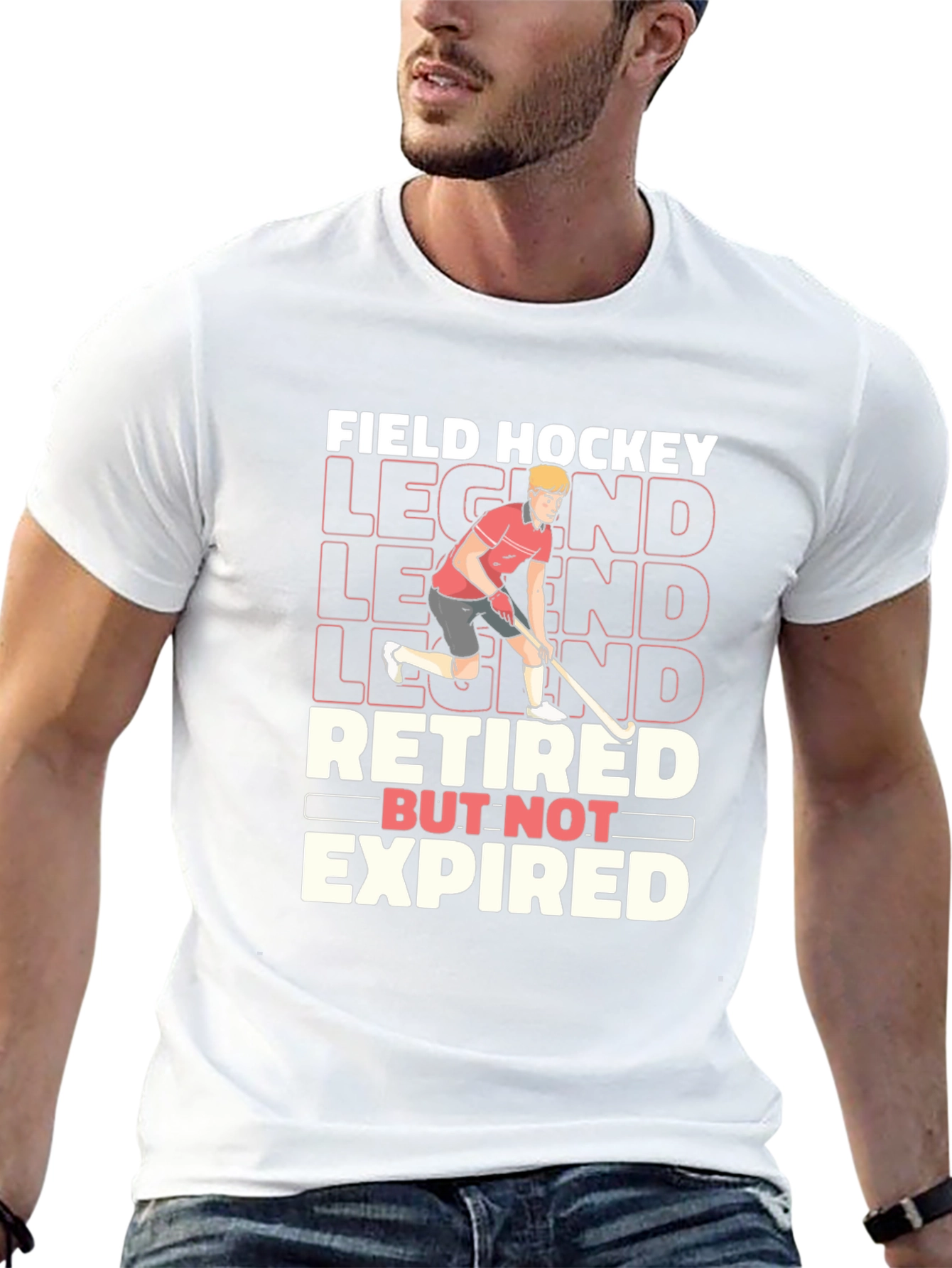 Field Hockey Legend Retired T-Shirt