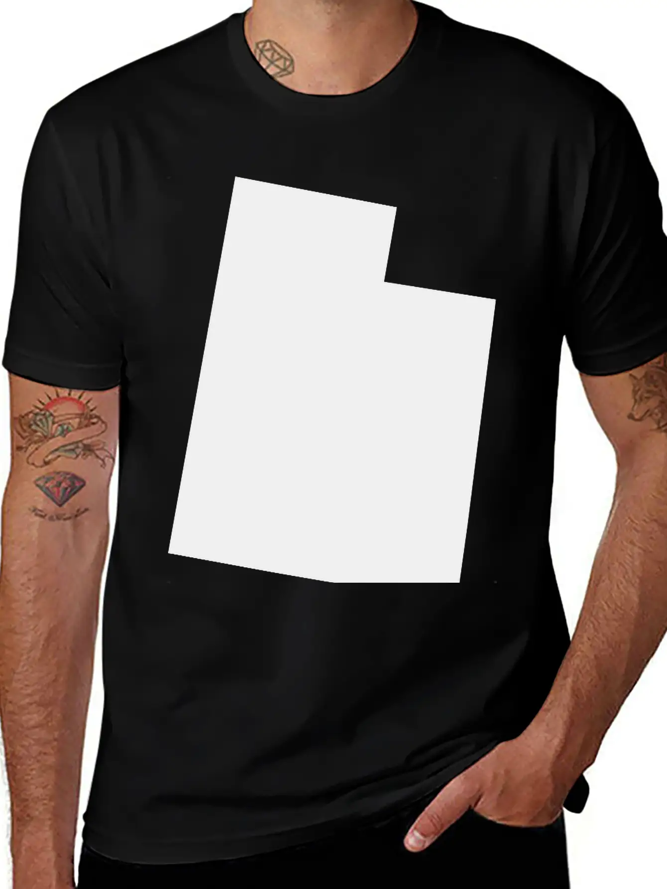 Utah Unisex Short Sleeve Soft Cotton T-Shirt – Casual Everyday Wear