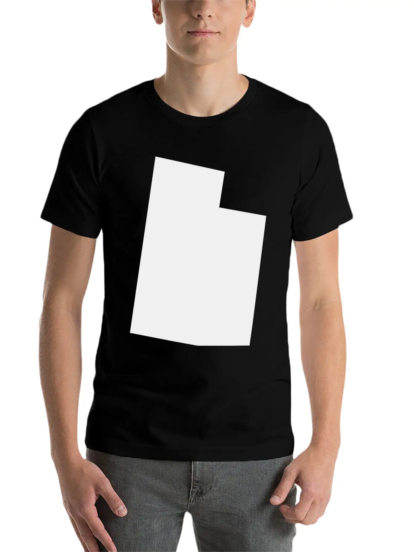 Utah Unisex Short Sleeve Soft Cotton T-Shirt – Casual Everyday Wear