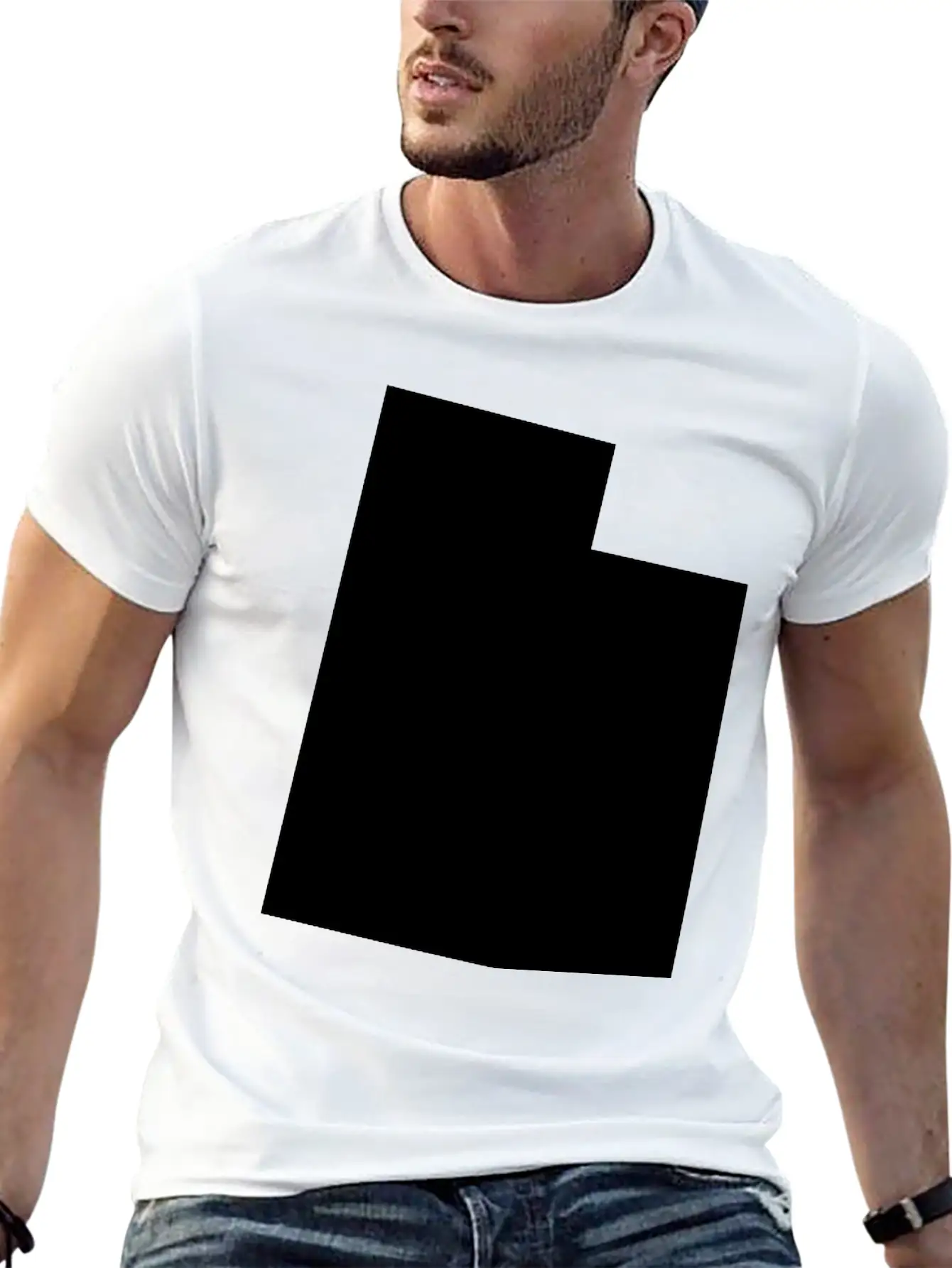 Utah Unisex Short Sleeve Soft Cotton T-Shirt – Casual Everyday Wear