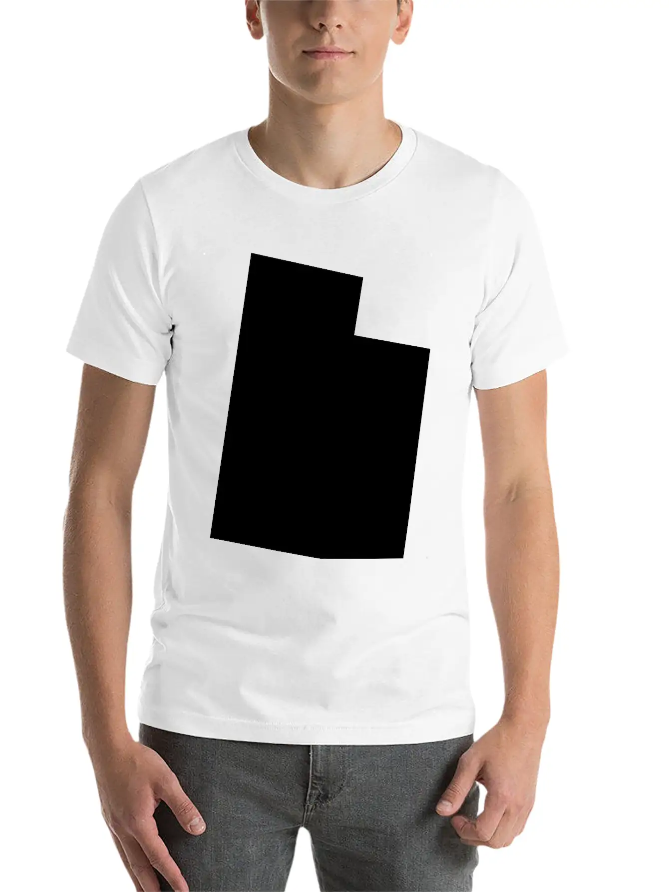 Utah Unisex Short Sleeve Soft Cotton T-Shirt – Casual Everyday Wear