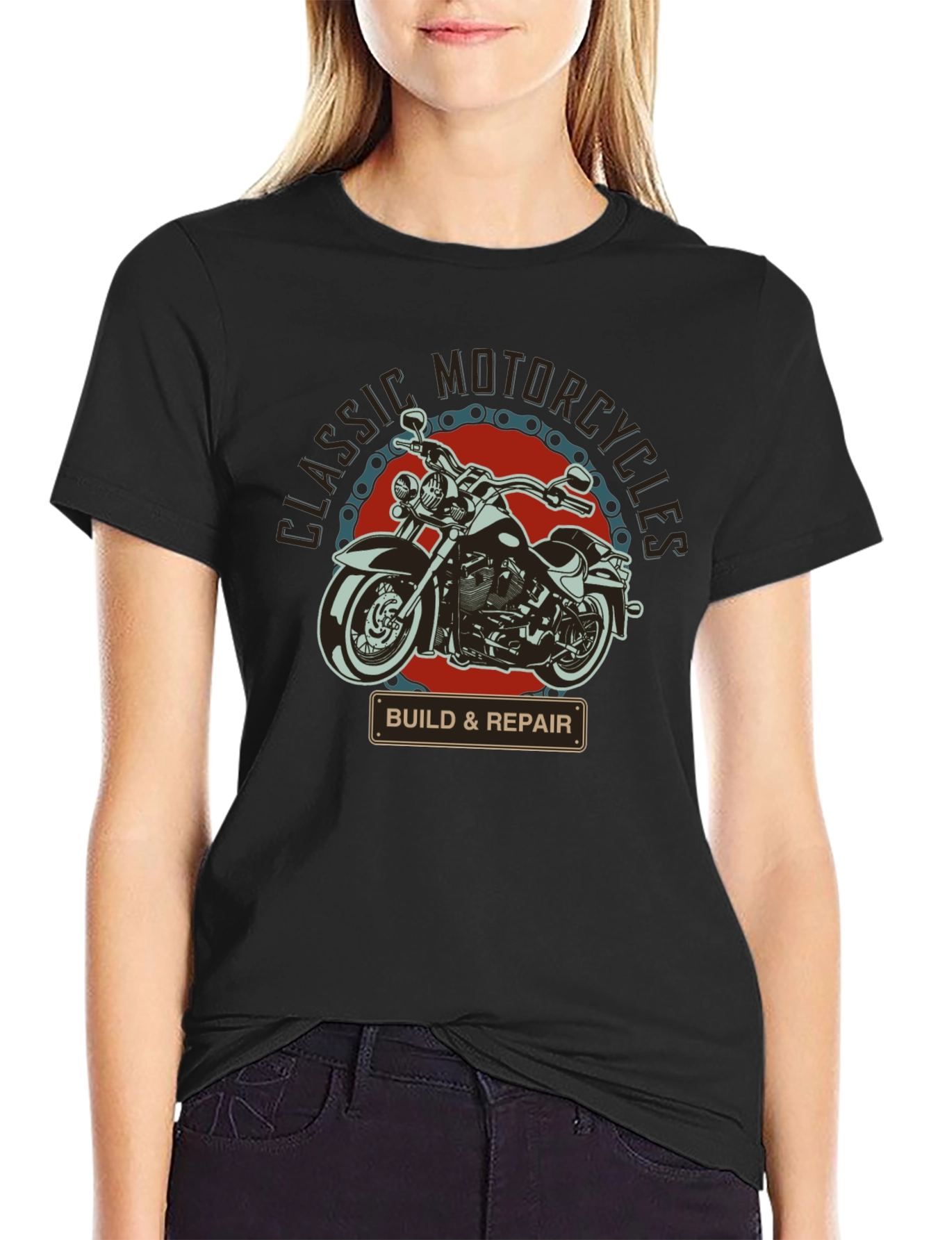 Classic Motorcycles Build & Repair T-Shirt