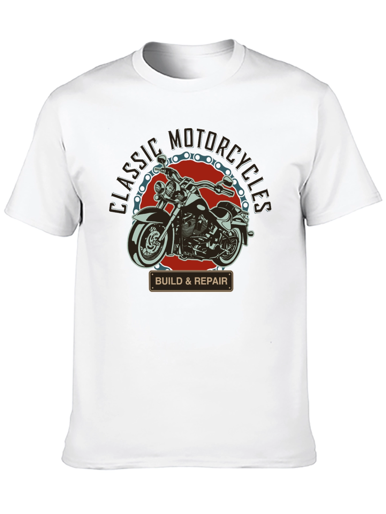 Classic Motorcycles Build & Repair T-Shirt