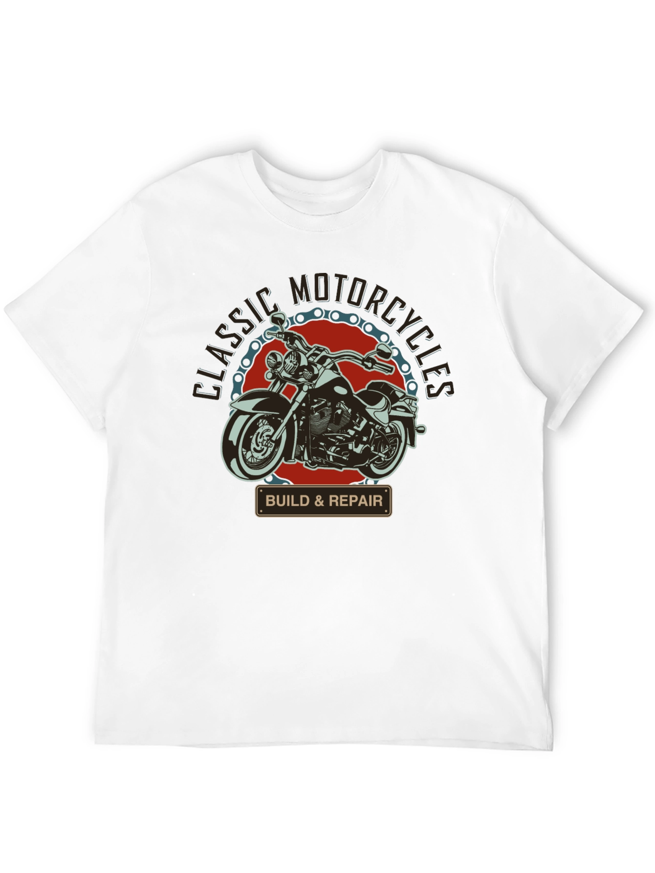 Classic Motorcycles Build & Repair T-Shirt