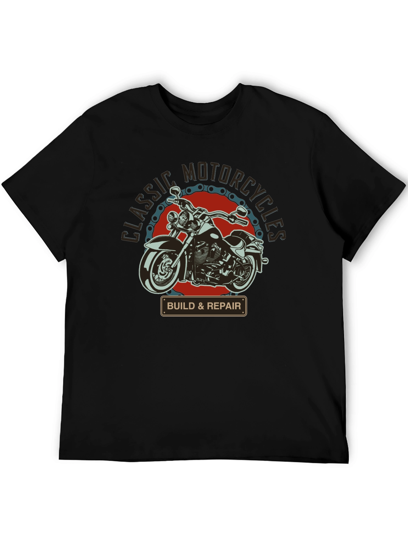 Classic Motorcycles Build & Repair T-Shirt