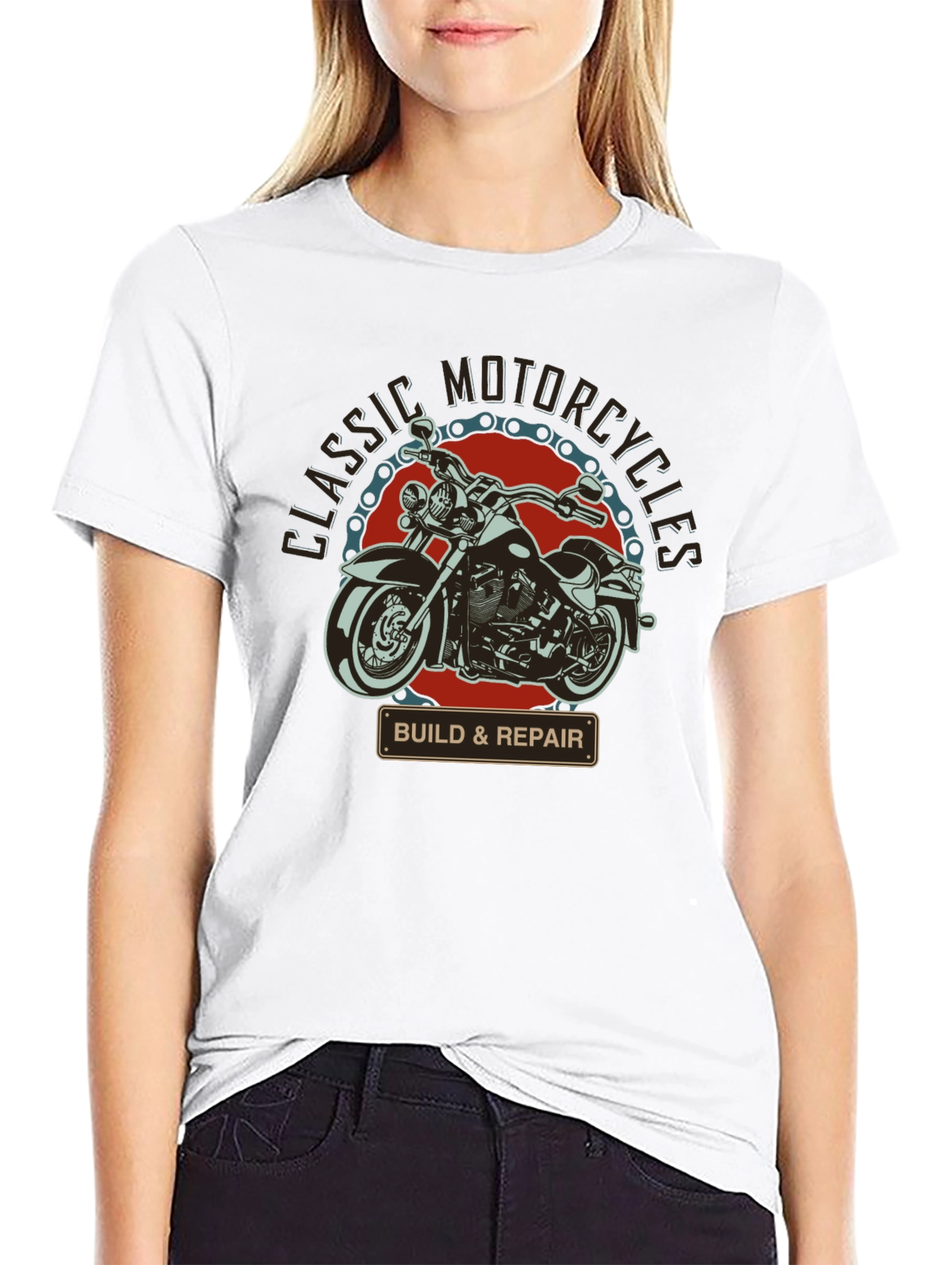 Classic Motorcycles Build & Repair T-Shirt