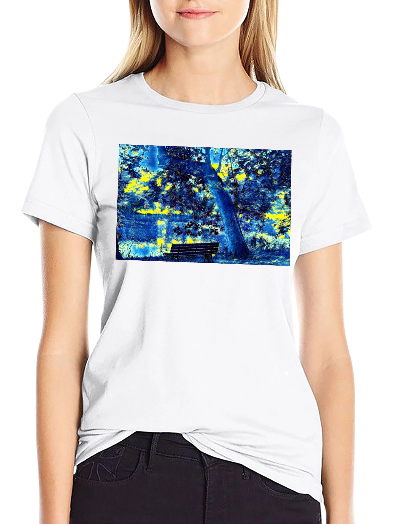 Bench by the Lake T-Shirt