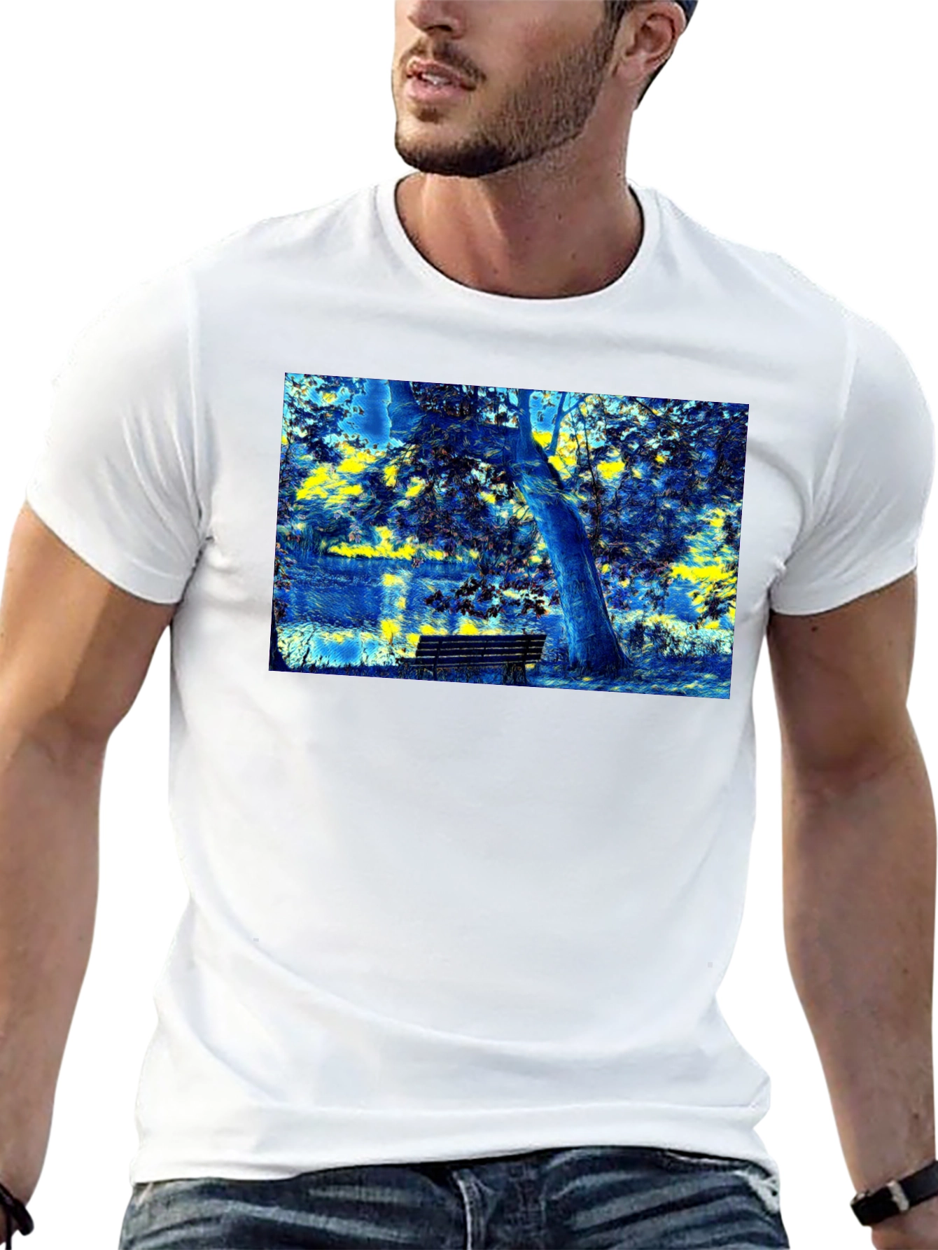 Bench by the Lake T-Shirt