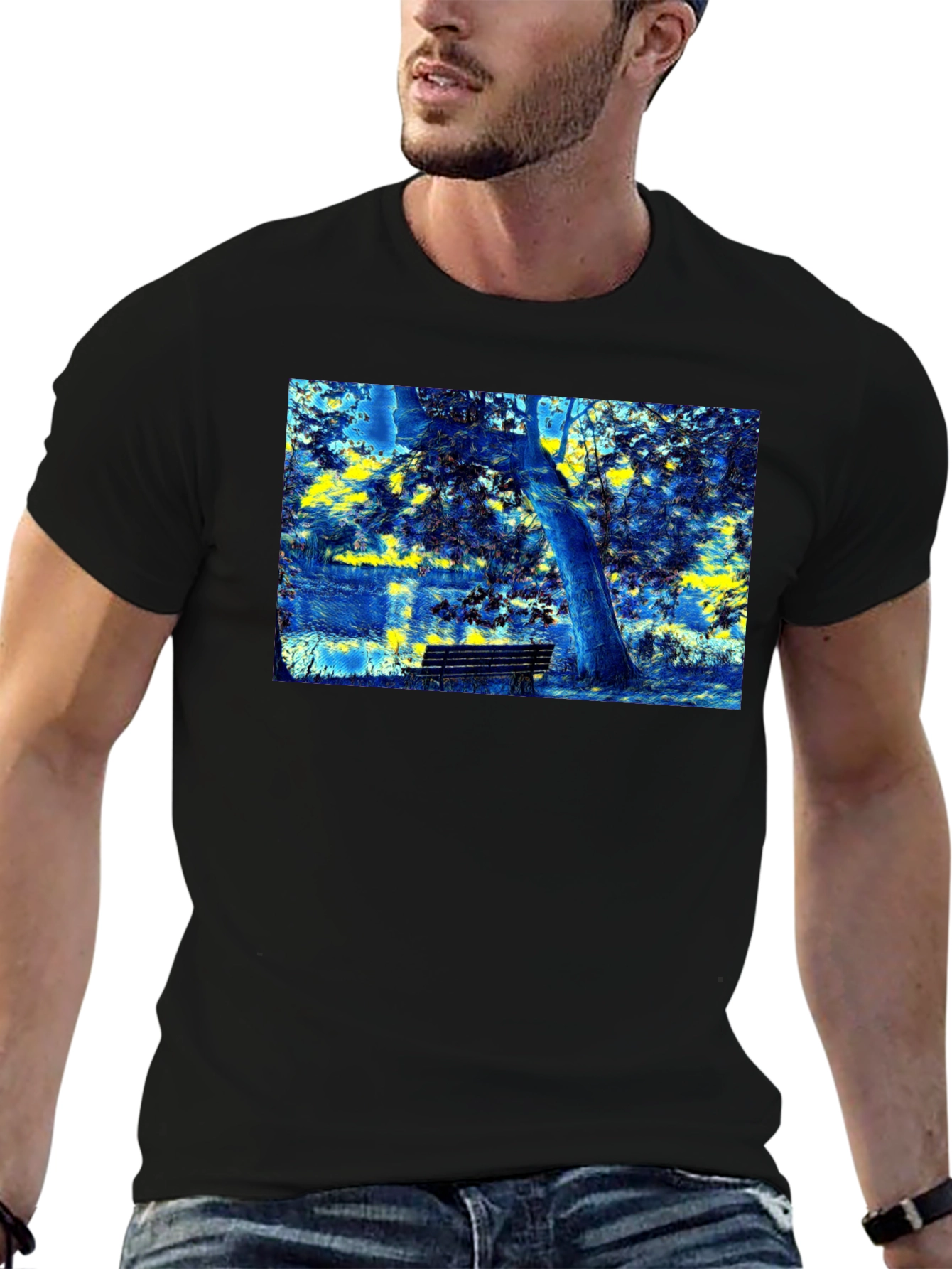 Bench by the Lake T-Shirt
