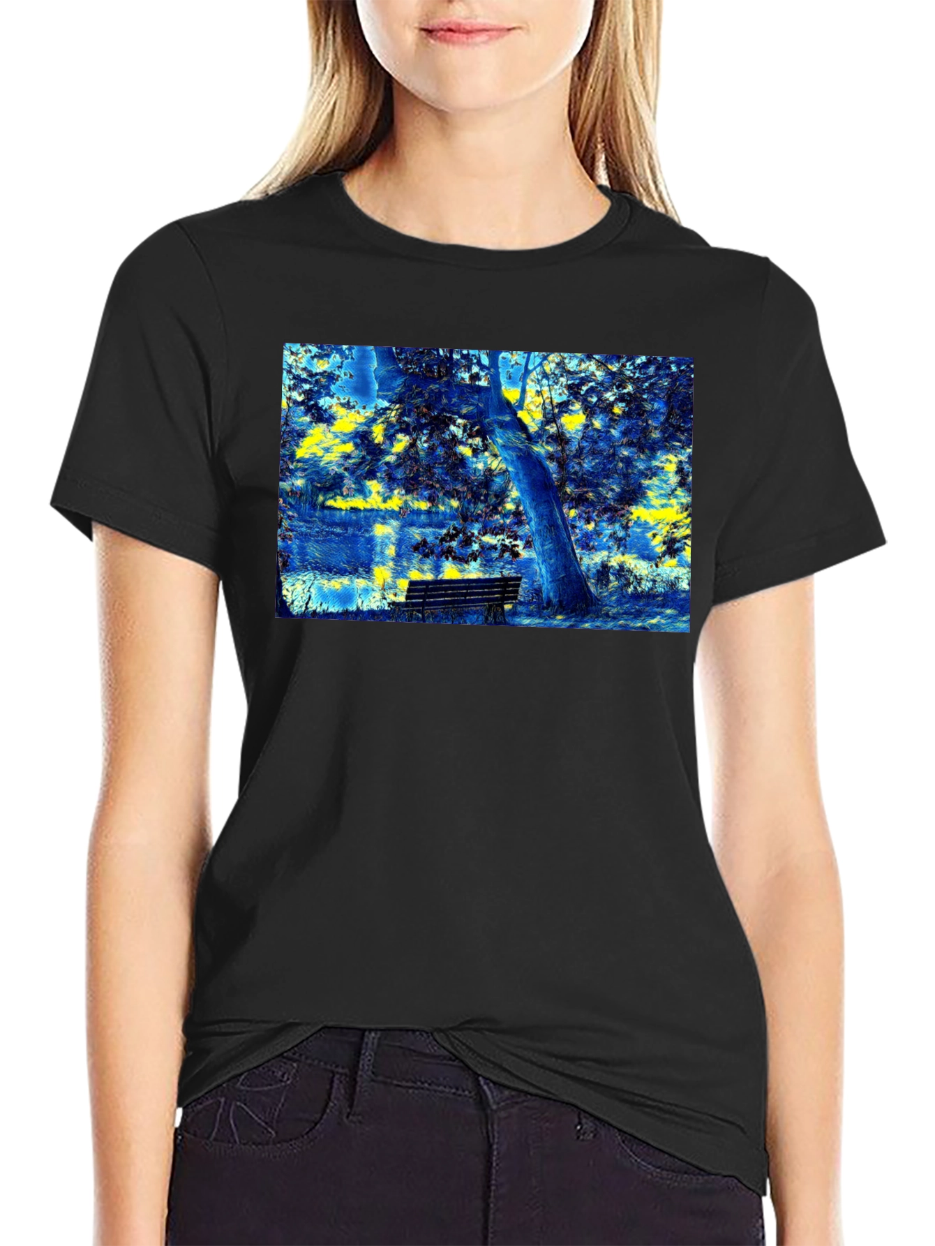 Bench by the Lake T-Shirt