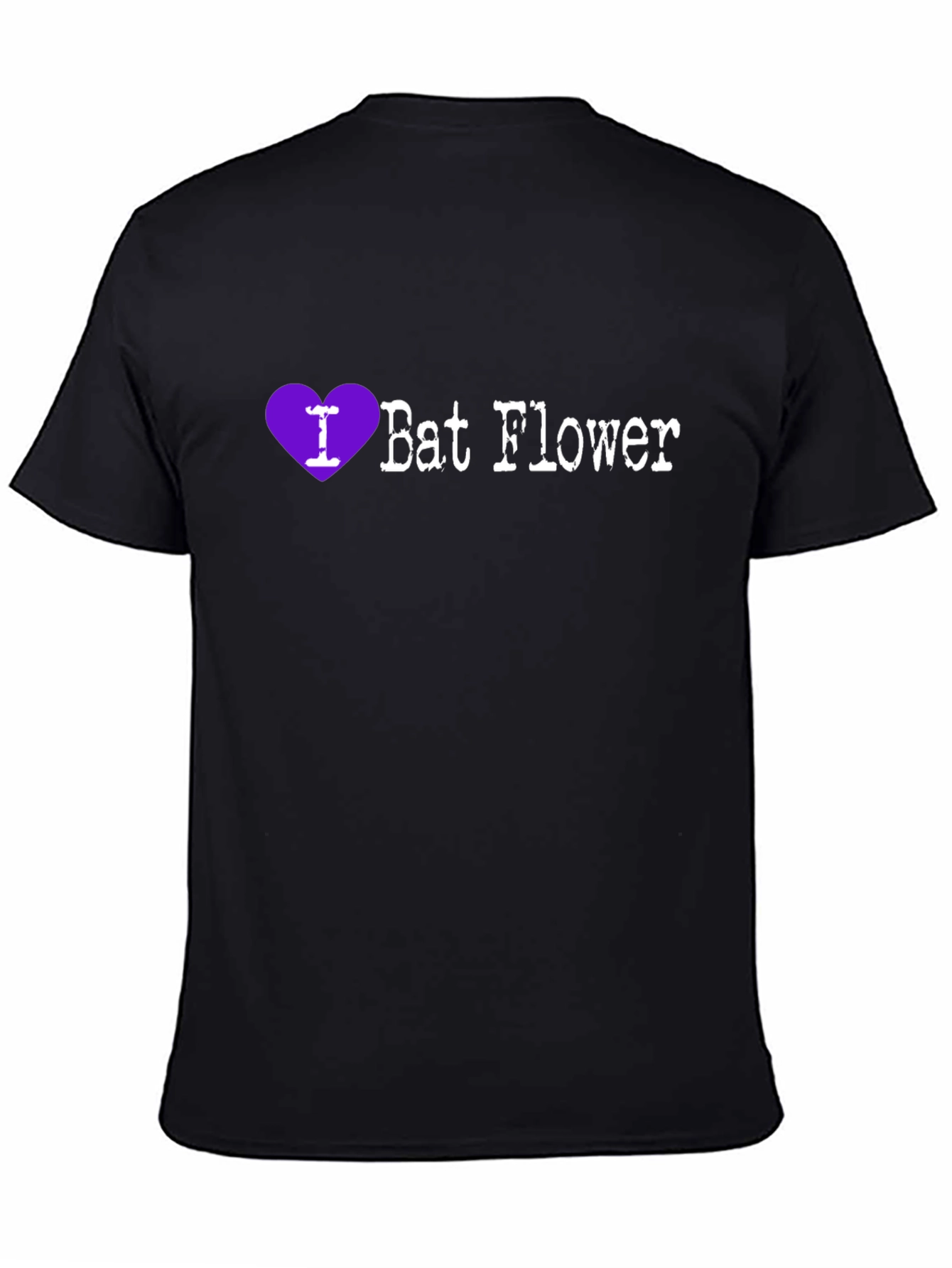 I Heart Bat Flower T-Shirt