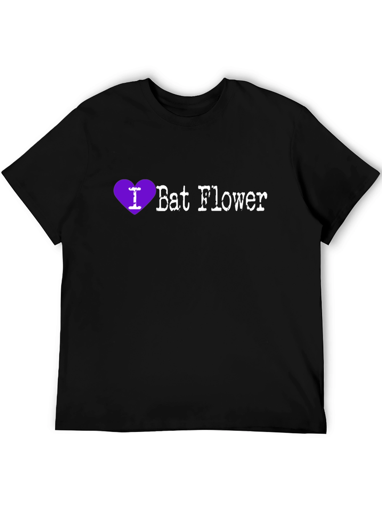 I Heart Bat Flower T-Shirt