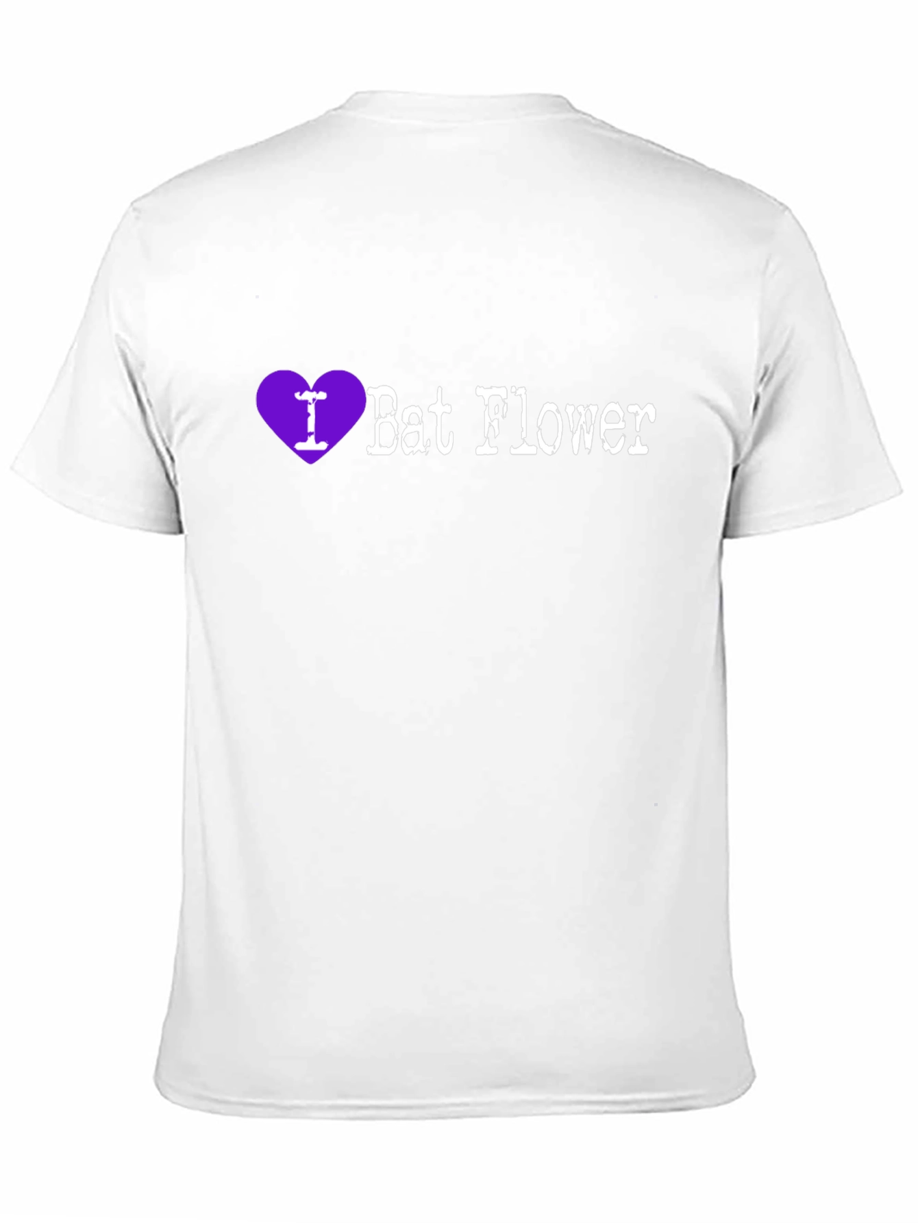I Heart Bat Flower T-Shirt