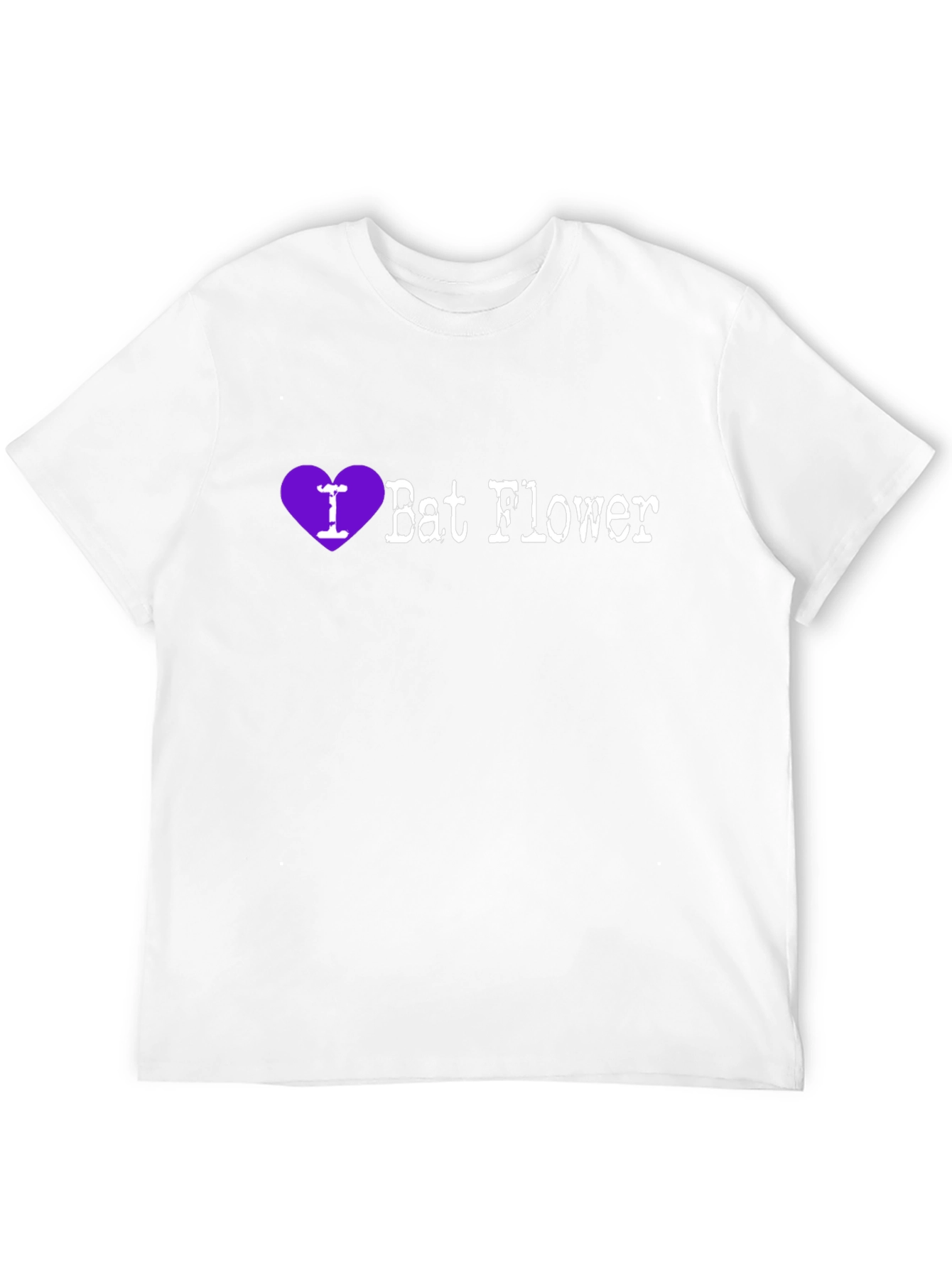 I Heart Bat Flower T-Shirt