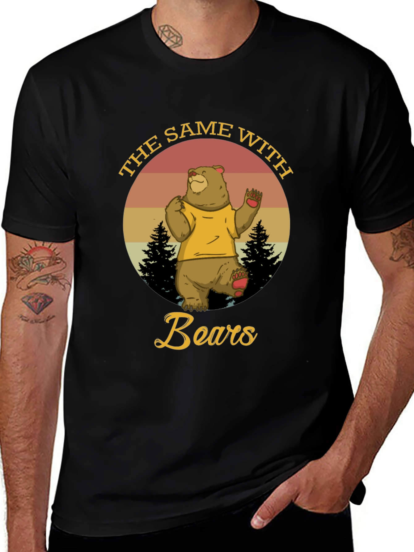 The Same With Bears Graphic T-Shirt