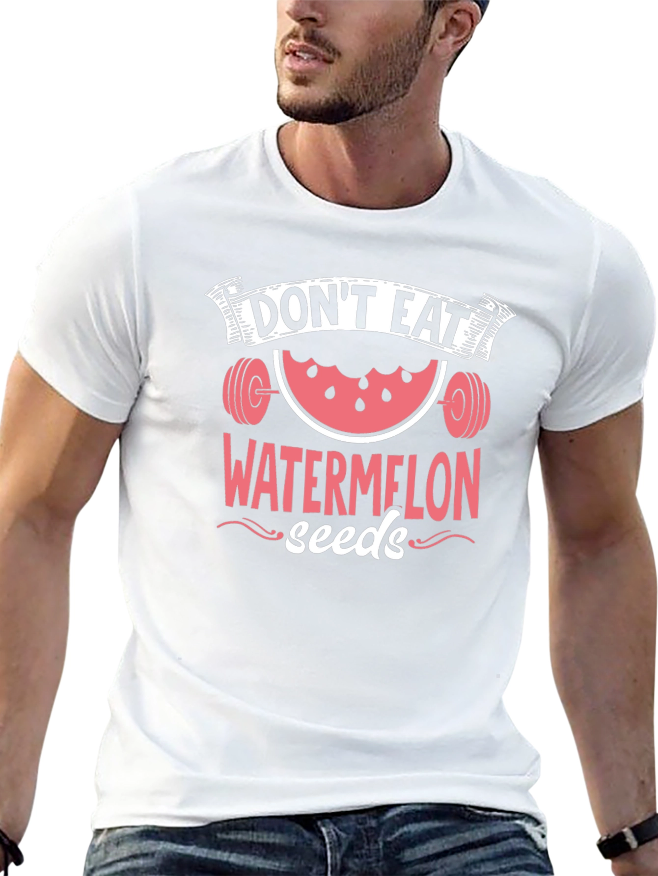 Dont Eat Watermelon Seeds Funny Workout Shirt
