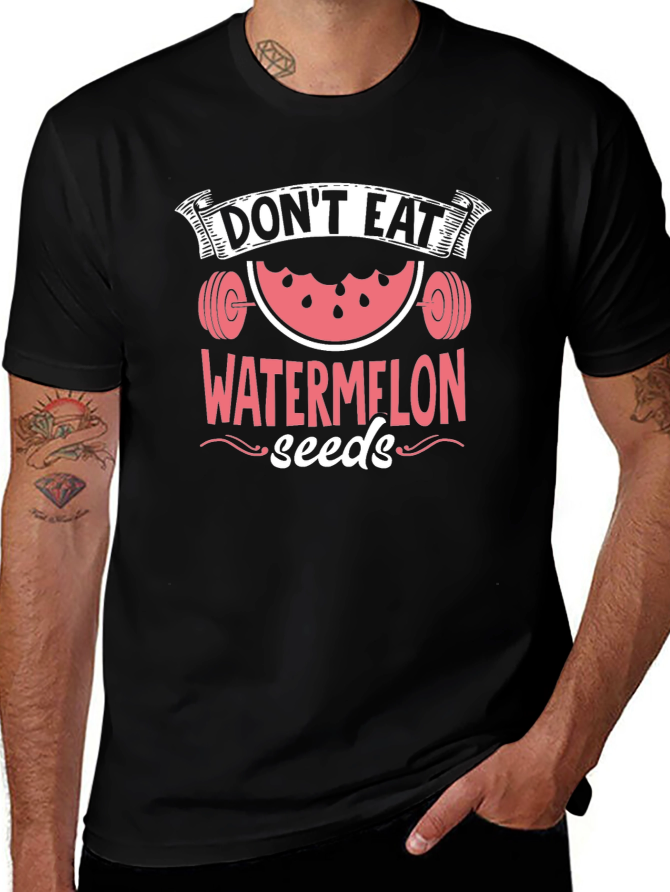 Dont Eat Watermelon Seeds Funny Workout Shirt