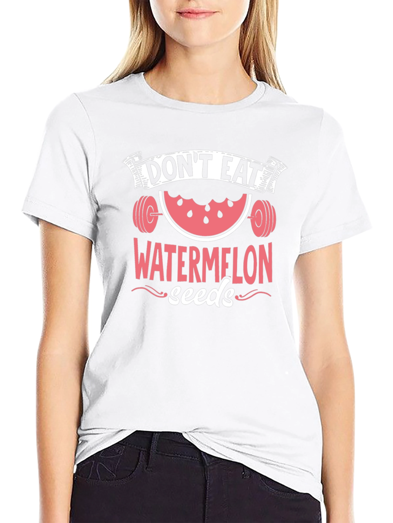 Dont Eat Watermelon Seeds Funny Workout Shirt