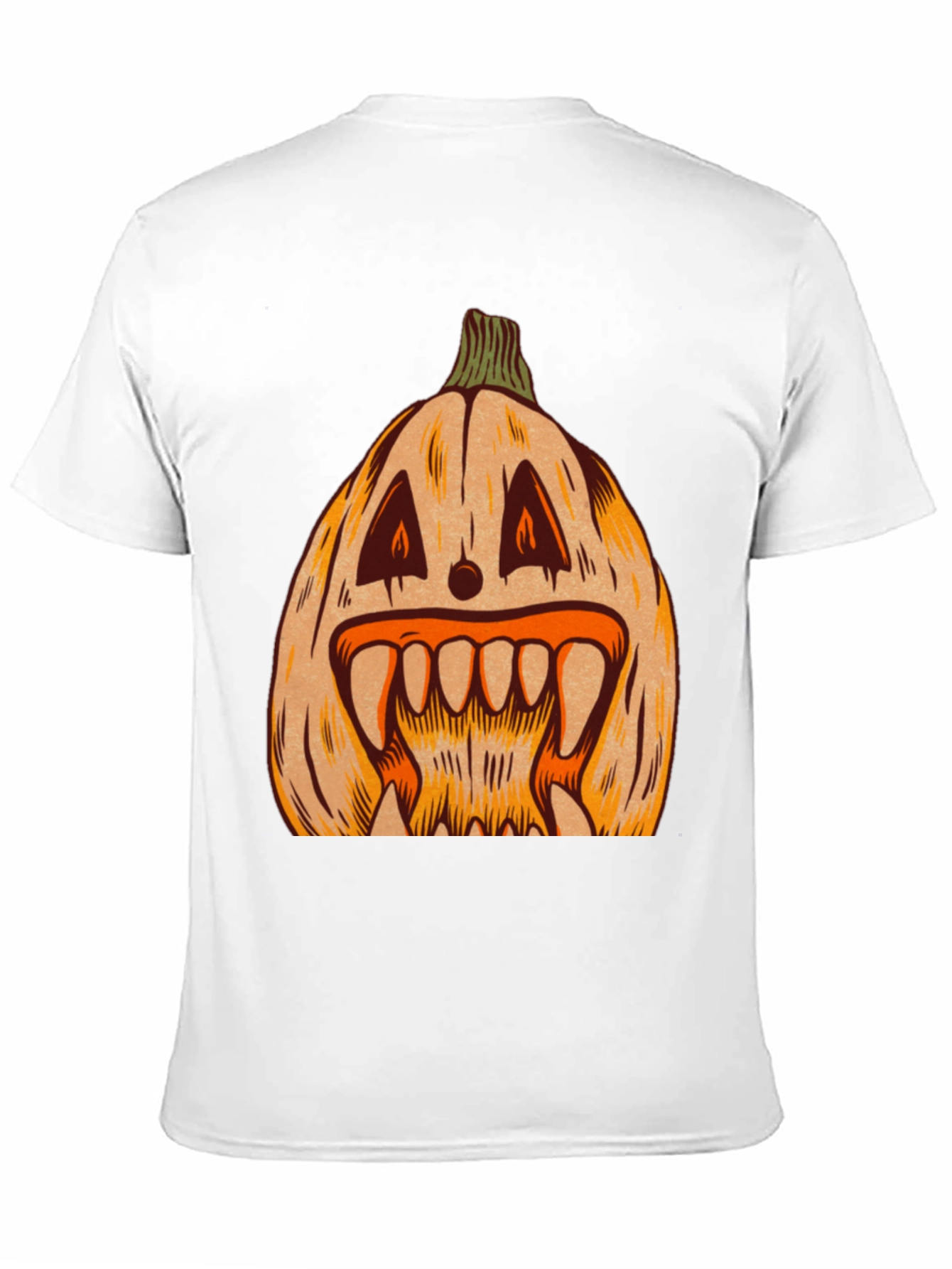 Spooky Pumpkin Graphic Tee - Halloween Shirt