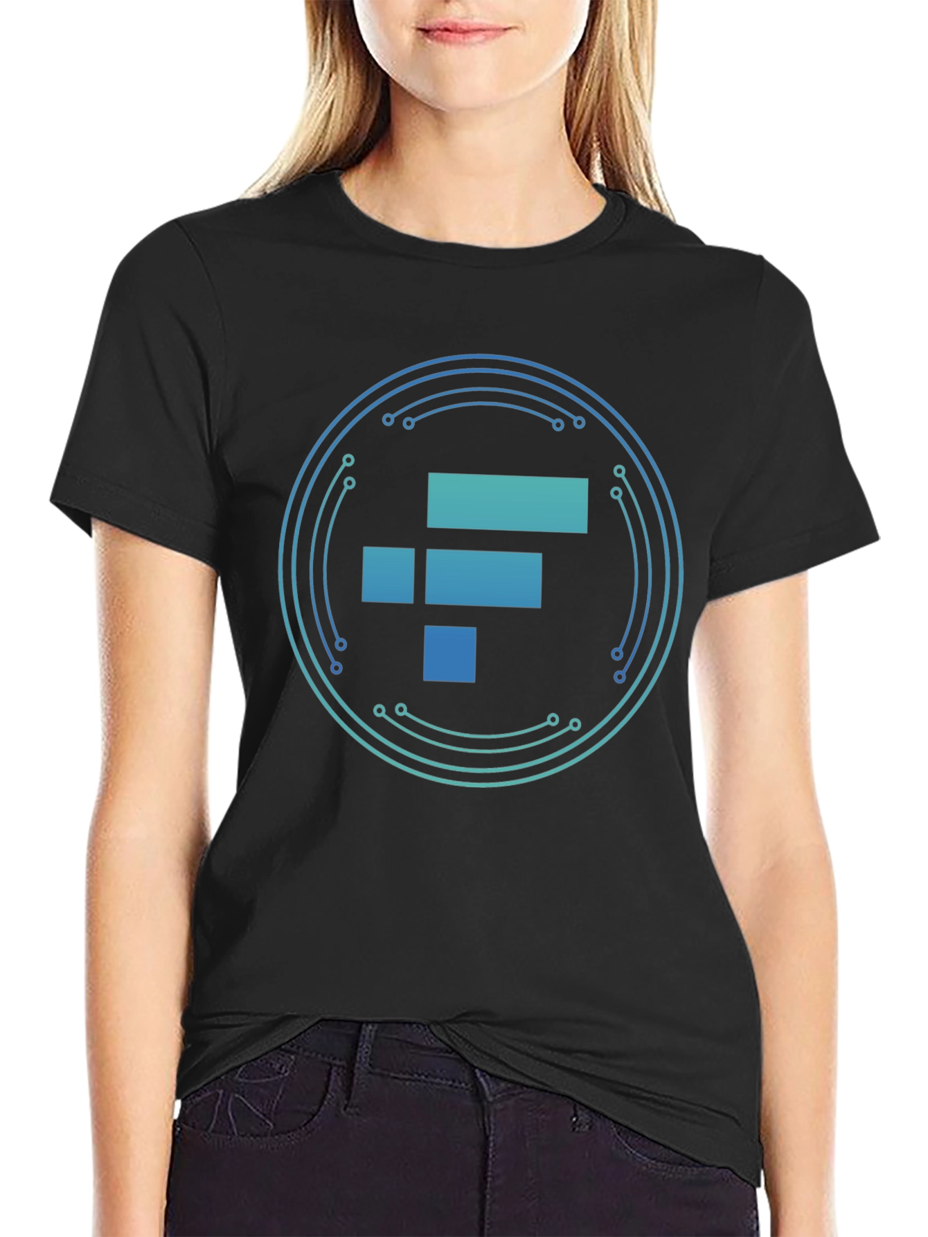 Tech Circuit FTX Logo Black T-Shirt