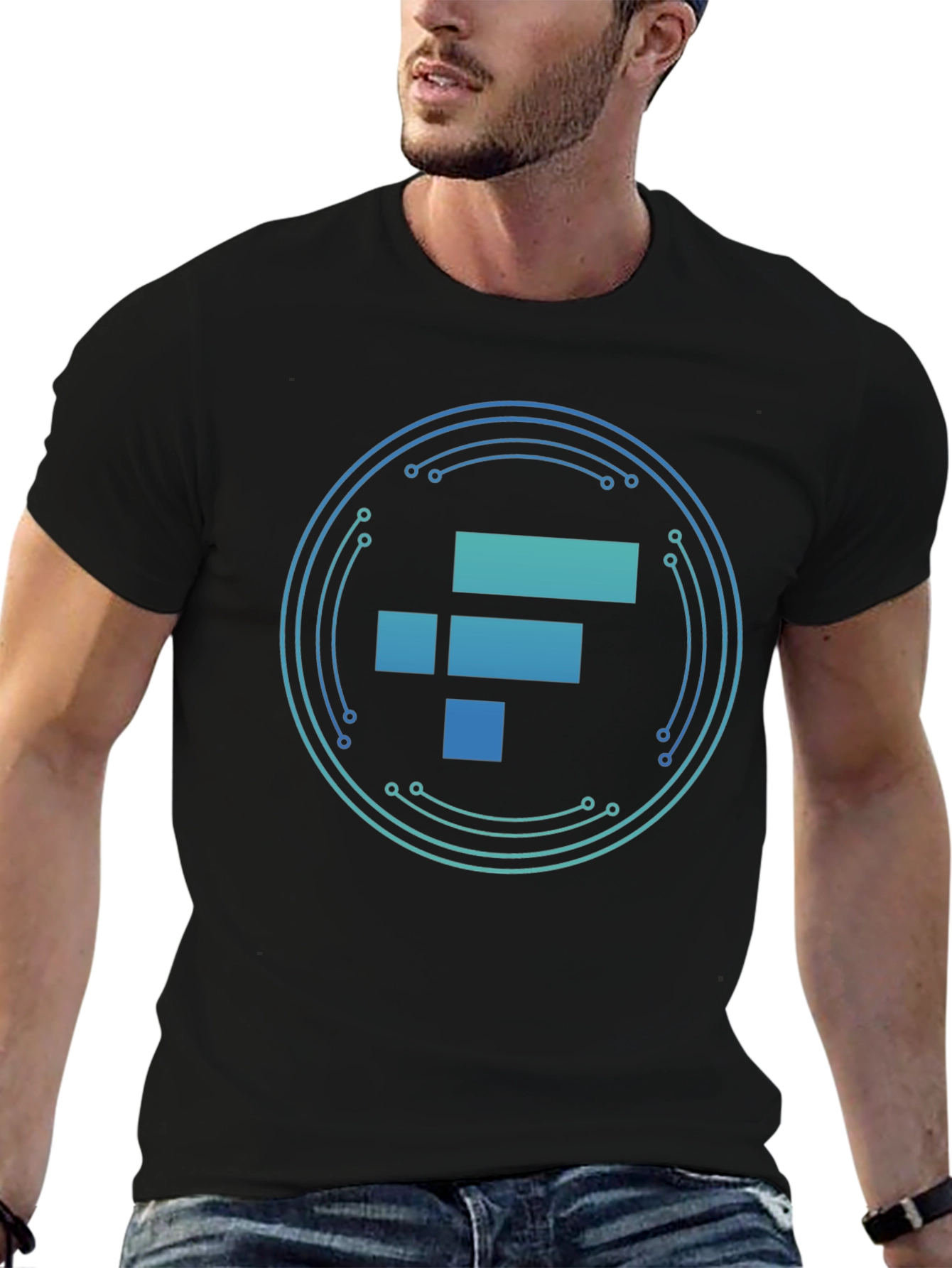 Tech Circuit FTX Logo Black T-Shirt