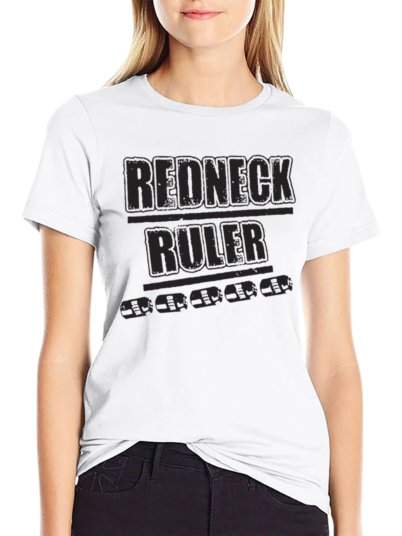 Redneck Ruler Graphic T-Shirt