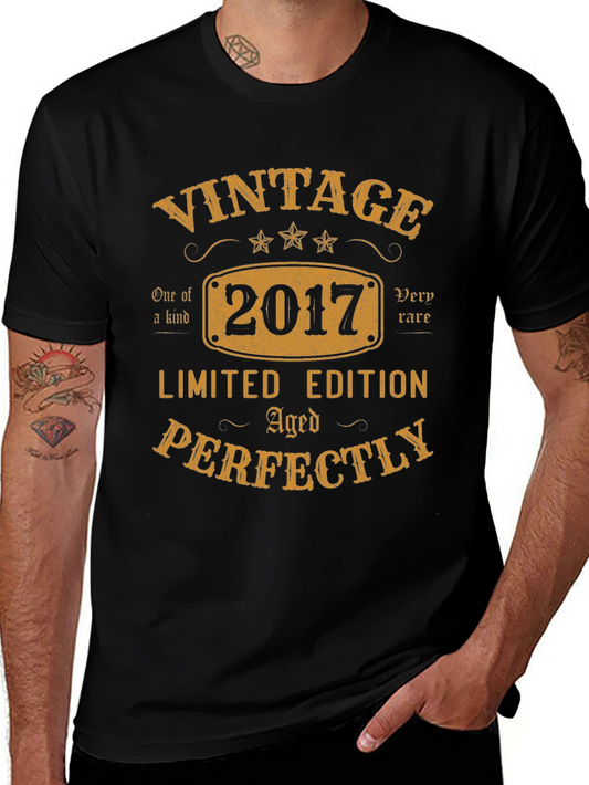 Vintage 2017 Limited Edition Aged Perfectly T-Shirt