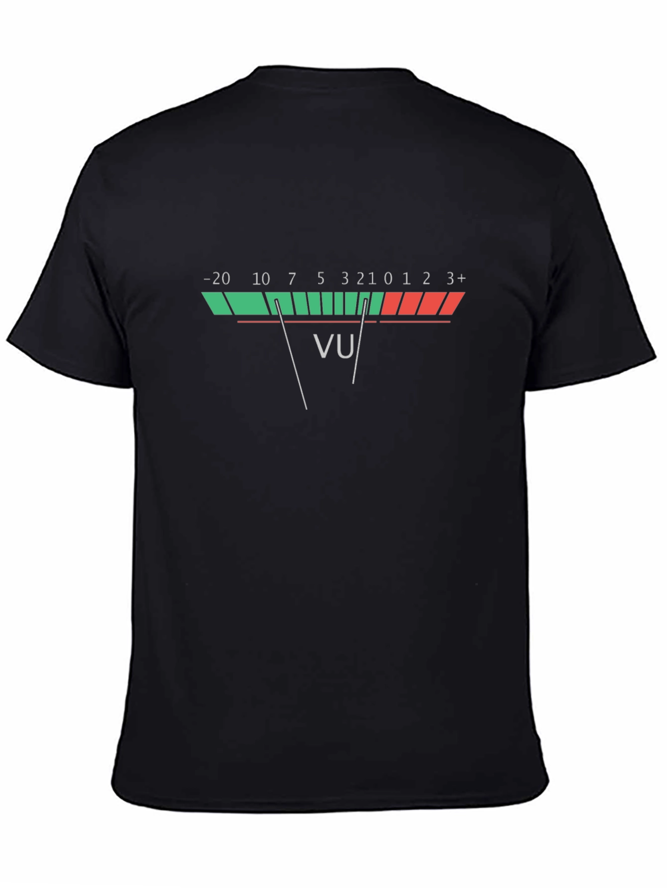 VU Meter T-Shirt - Audio Engineer Tee