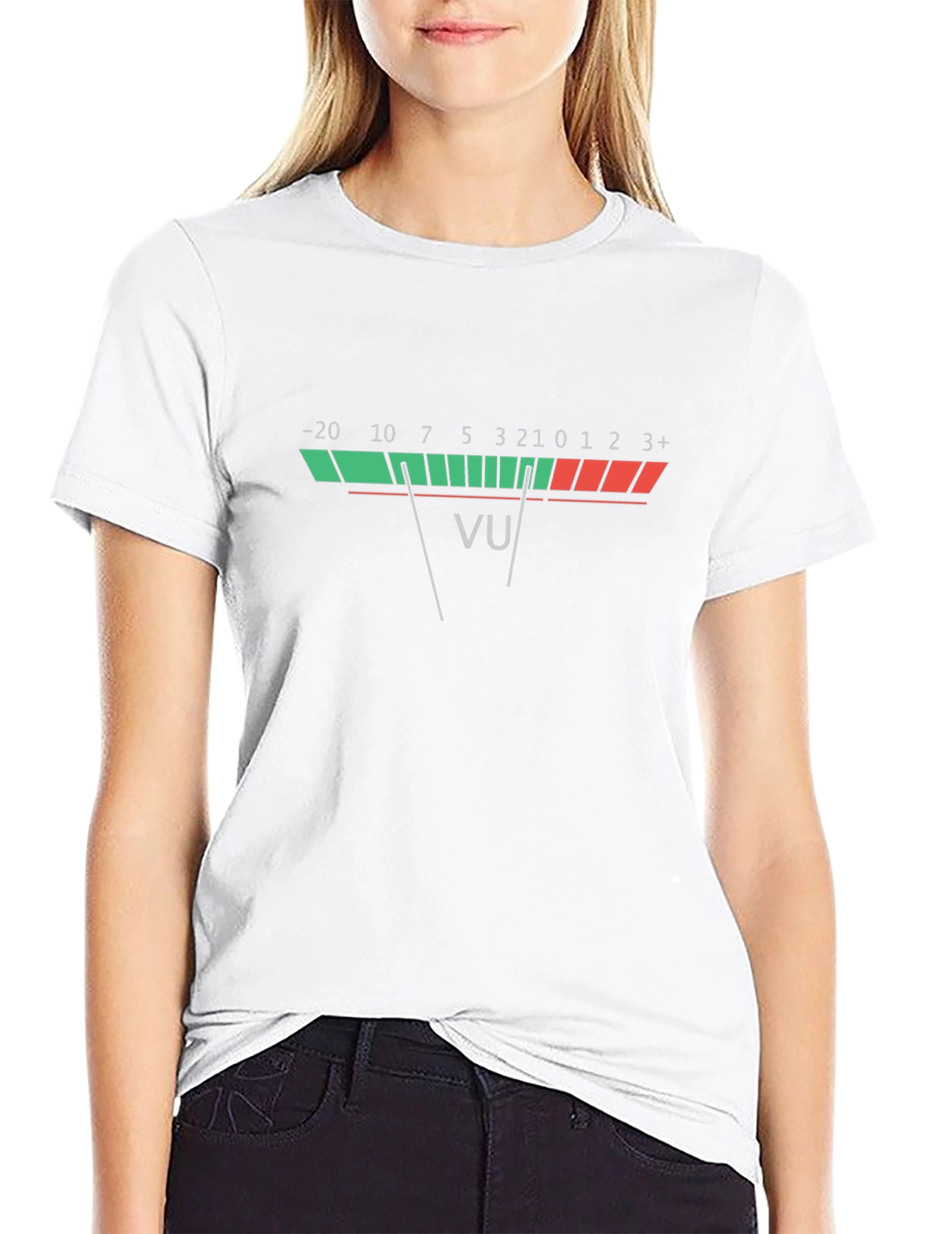 VU Meter T-Shirt - Audio Engineer Tee