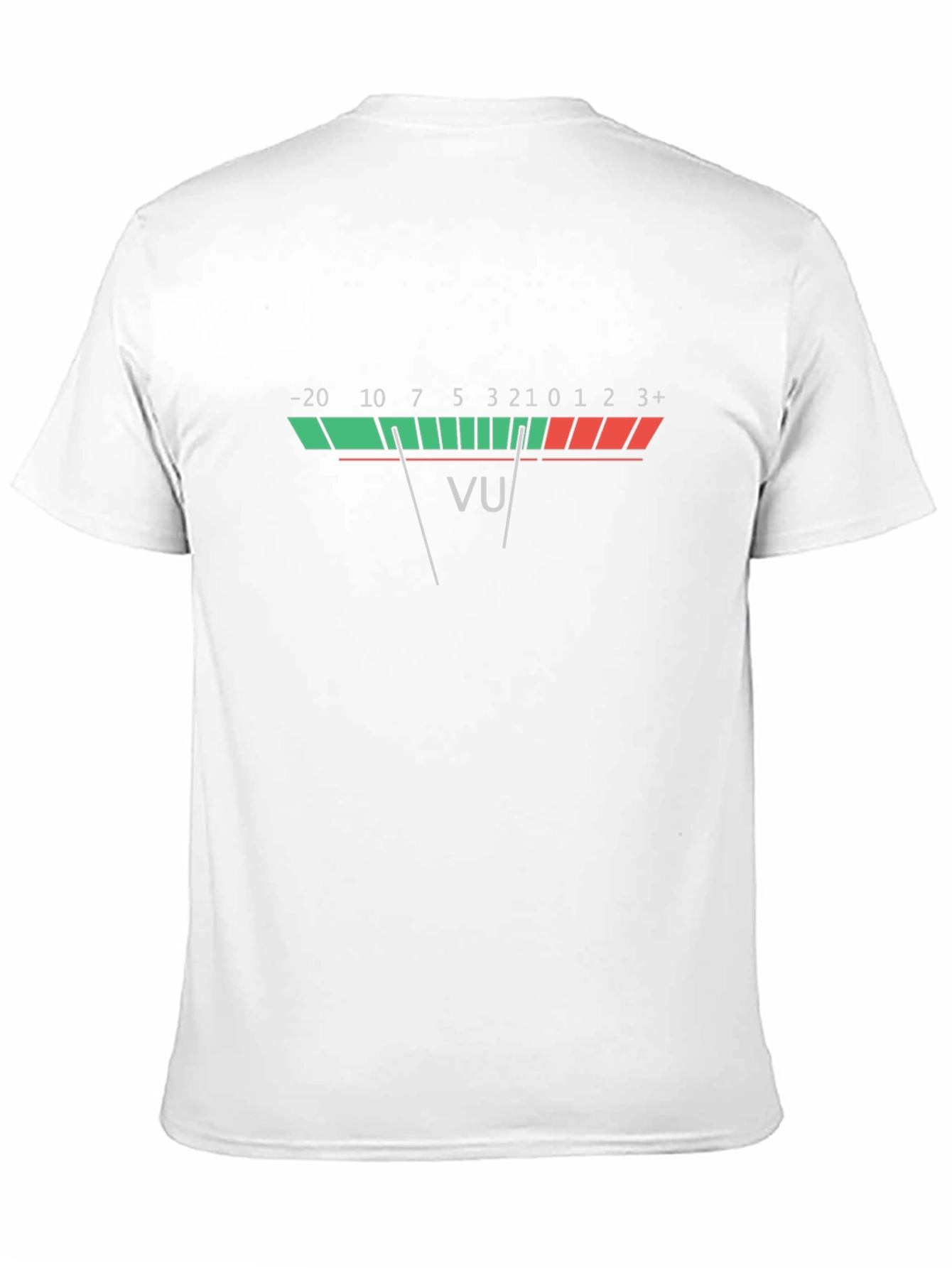 VU Meter T-Shirt - Audio Engineer Tee