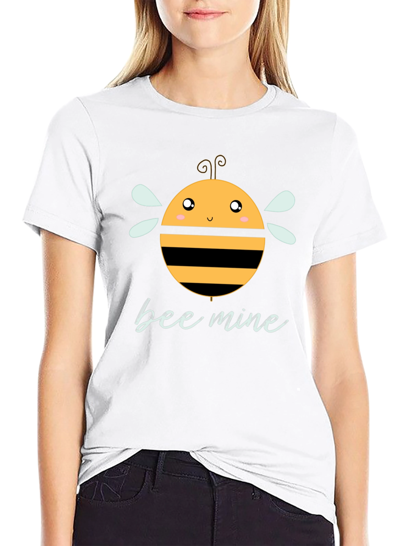 Bee Mine Graphic Tee - Cute Valentines Day Shirt