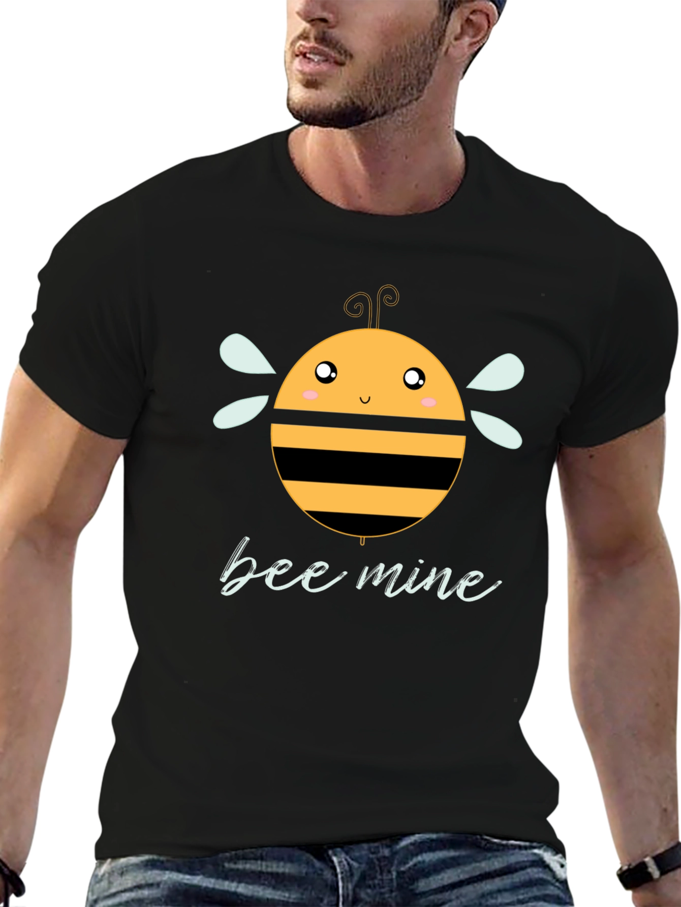 Bee Mine Graphic Tee - Cute Valentines Day Shirt
