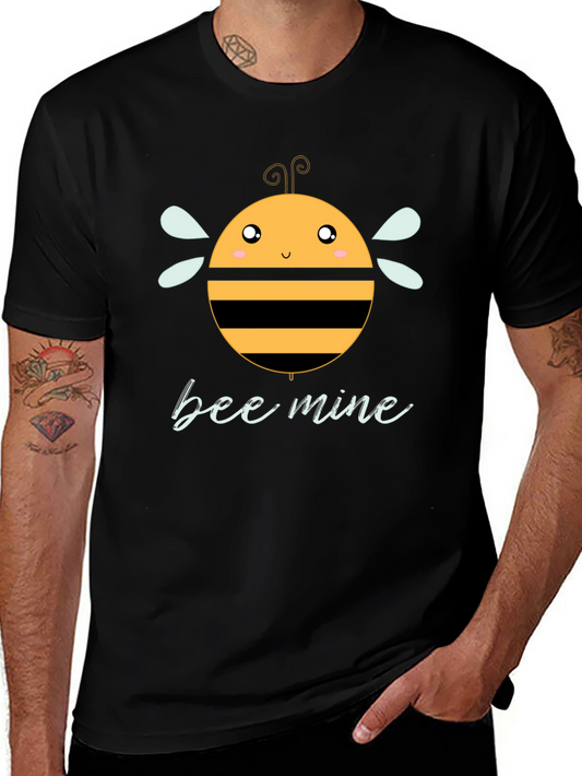 Bee Mine Graphic Tee - Cute Valentines Day Shirt