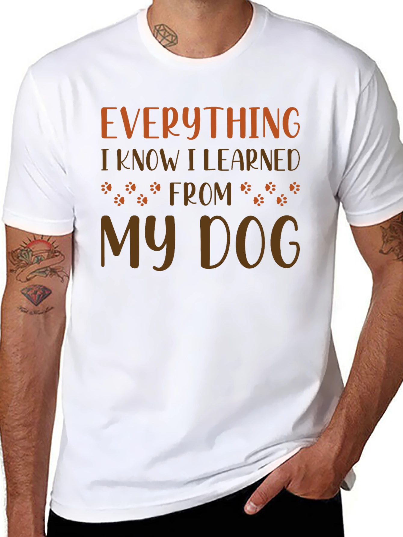 Everything I Learned From My Dog T-Shirt