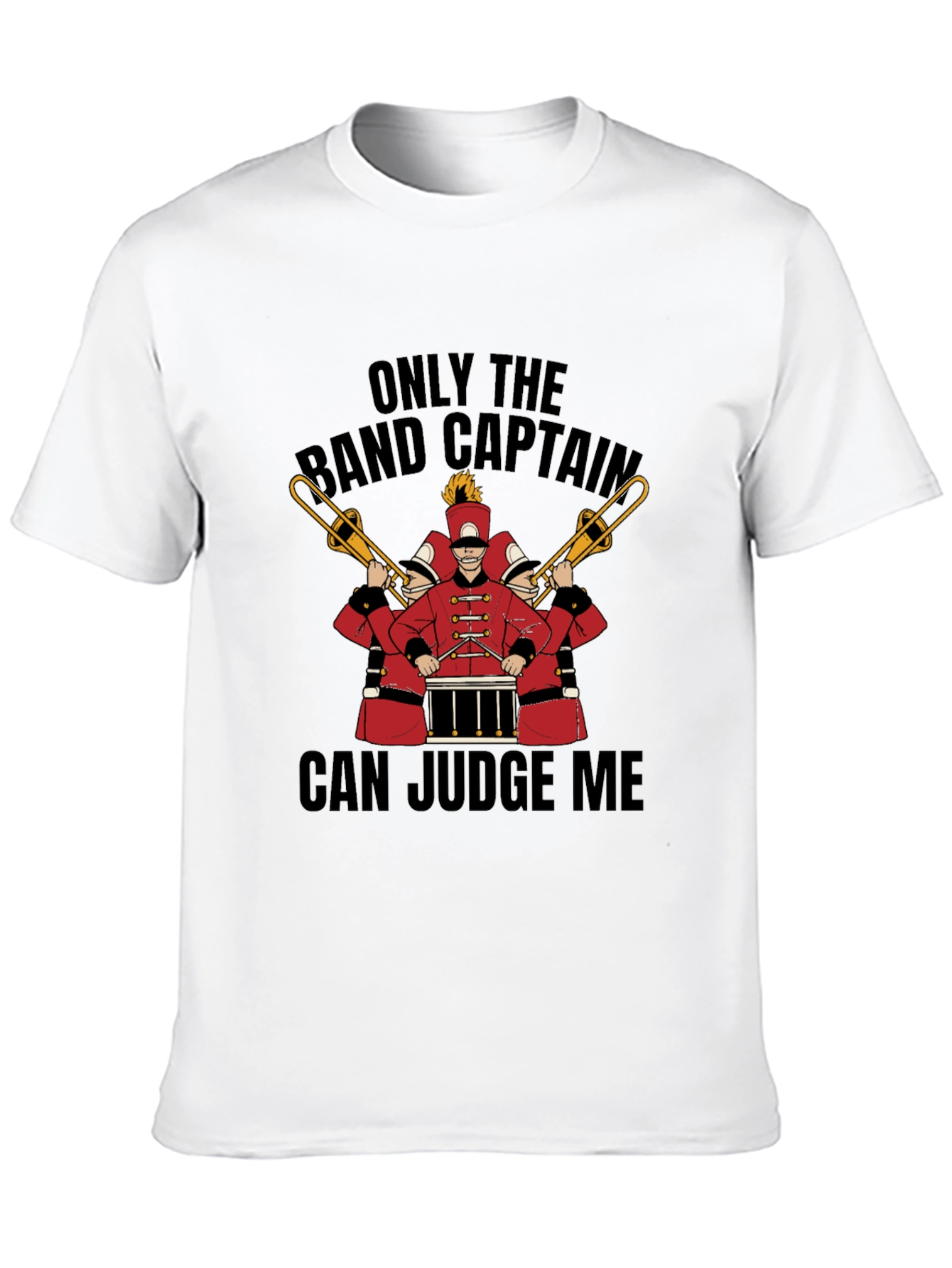 Band Captain Judge Me Graphic T-Shirt