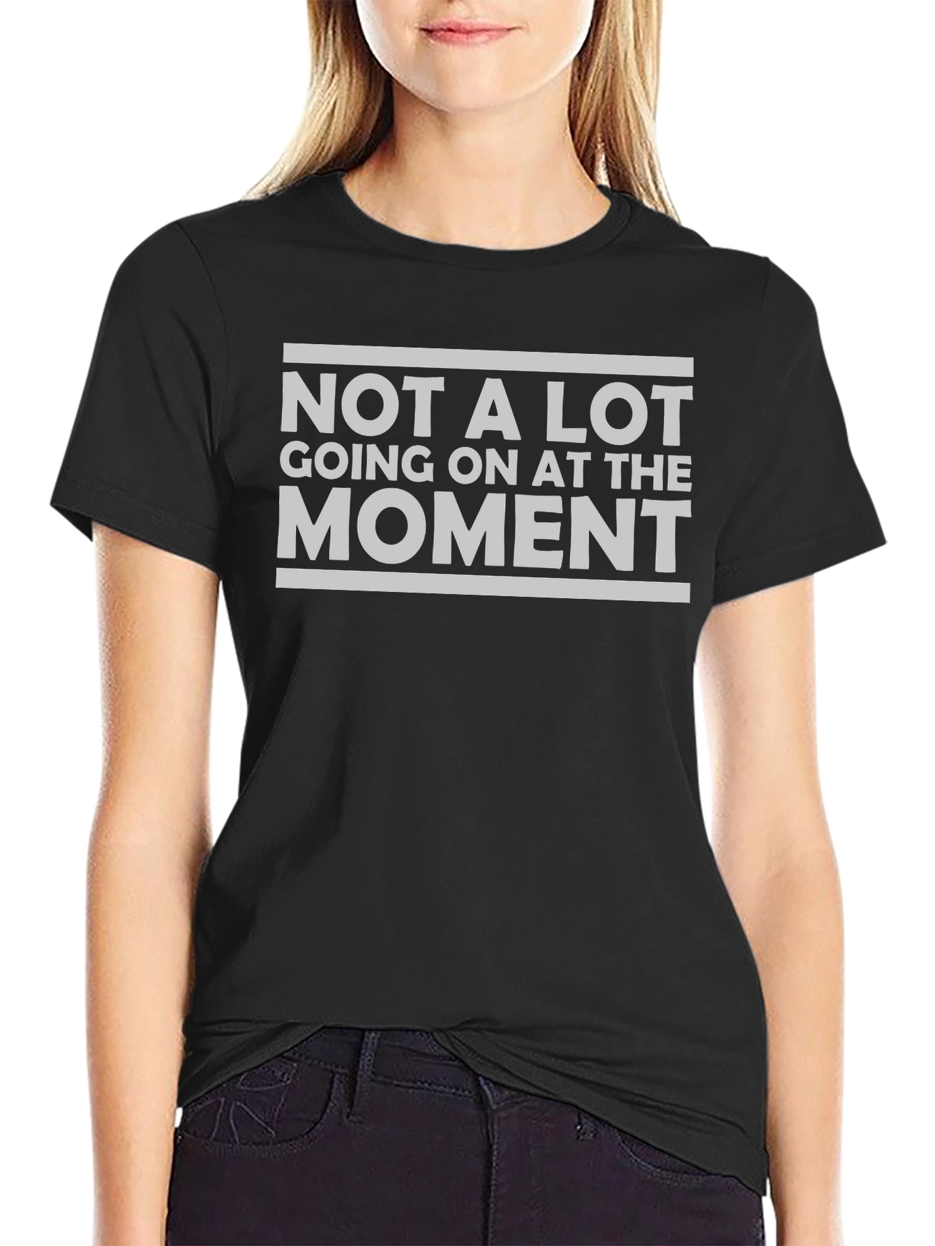 Funny Not A Lot Going On Graphic T-Shirt
