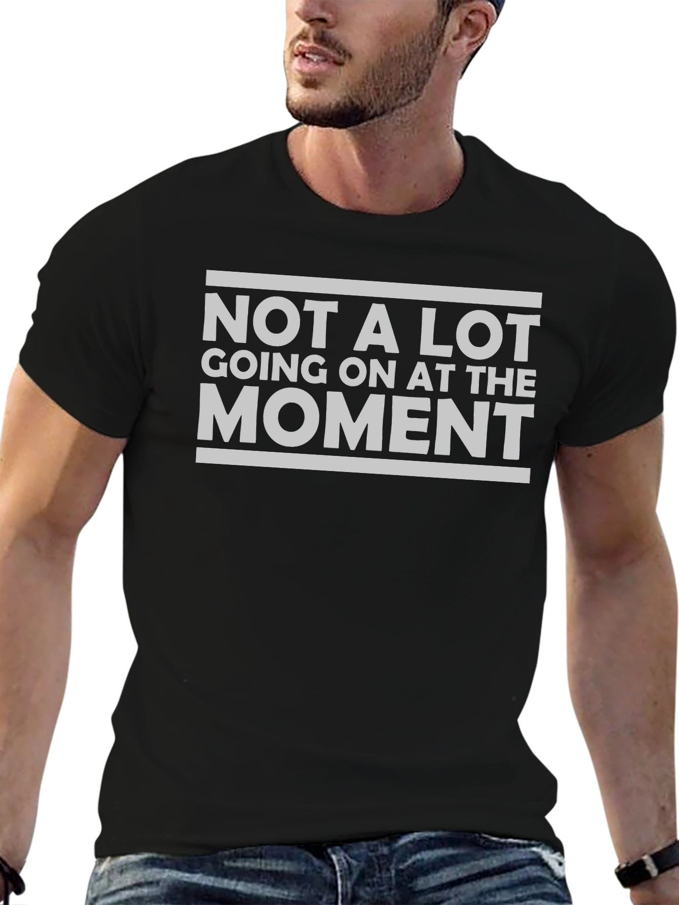 Funny Not A Lot Going On Graphic T-Shirt