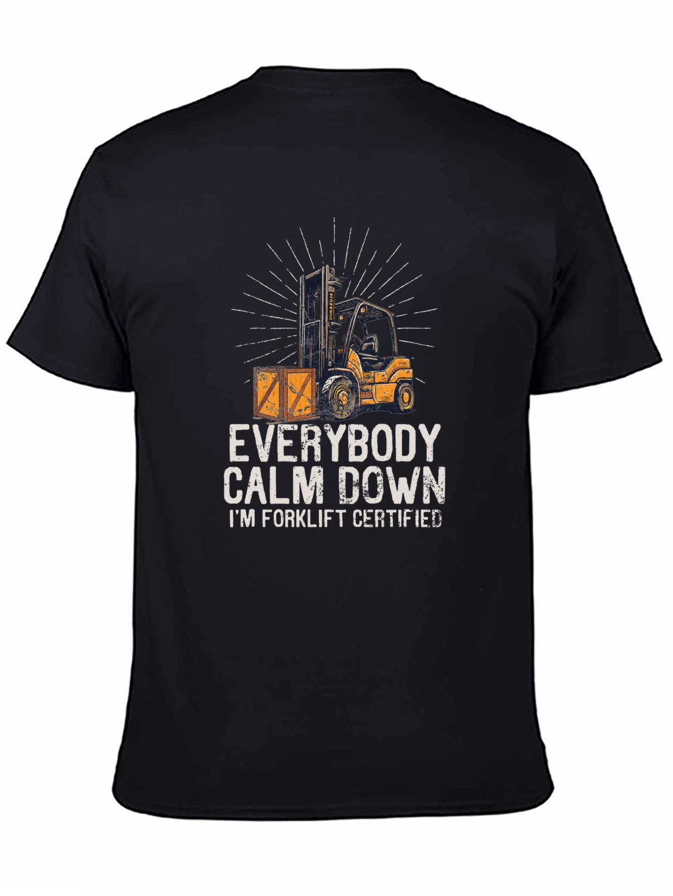 Funny Forklift Certified T-Shirt