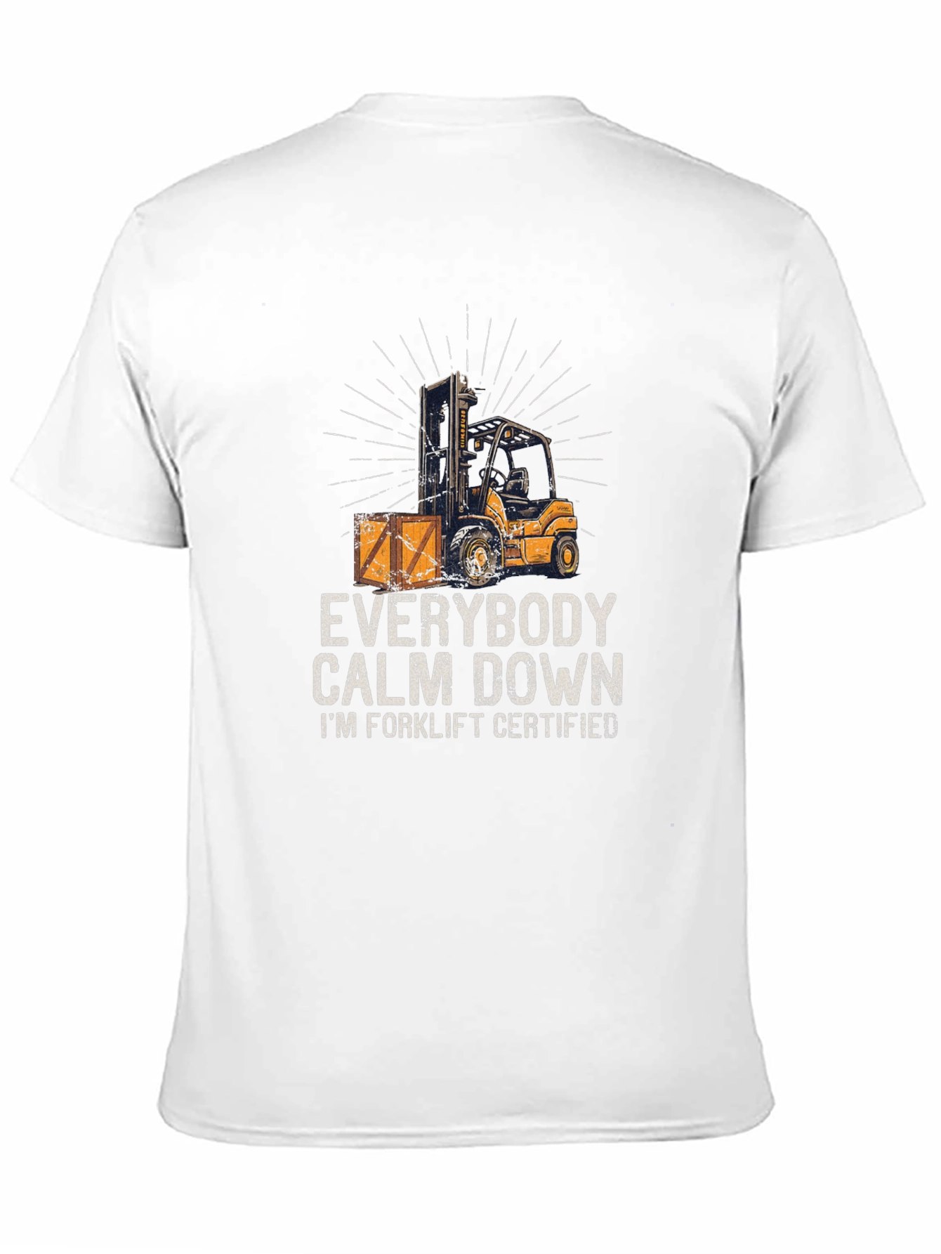 Funny Forklift Certified T-Shirt