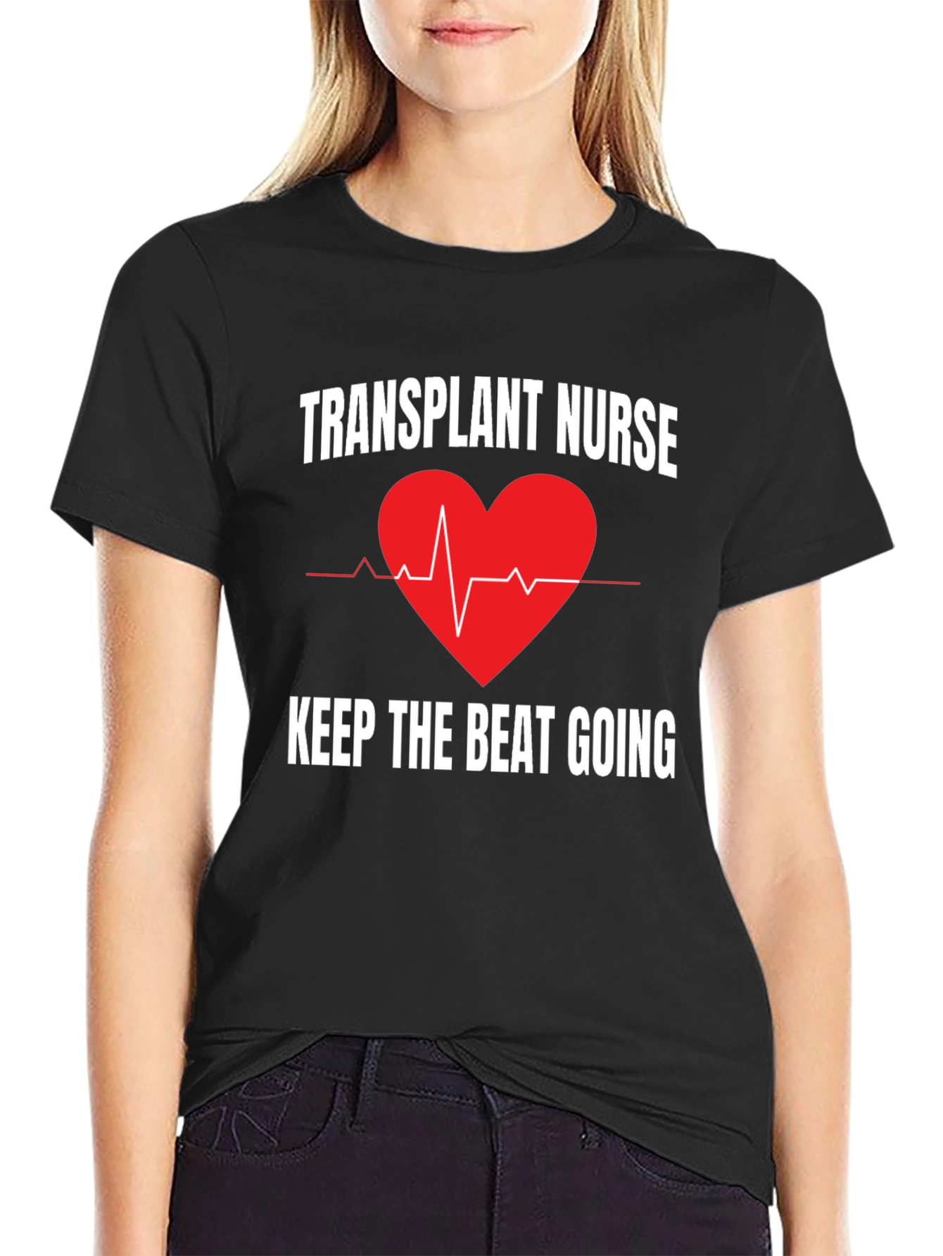 Transplant Nurse Keep the Beat Going T-Shirt