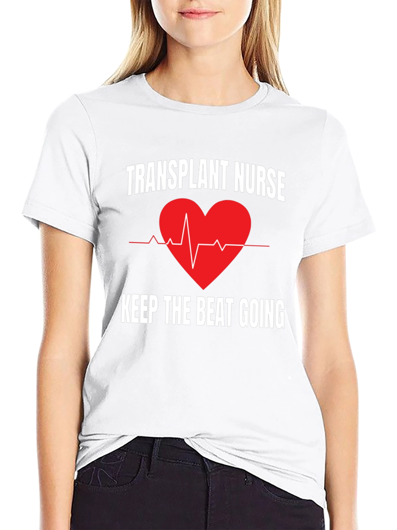 Transplant Nurse Keep the Beat Going T-Shirt
