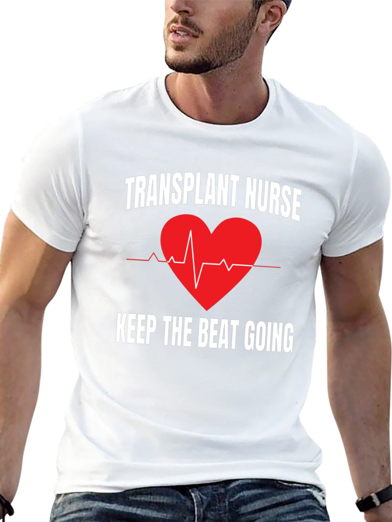 Transplant Nurse Keep the Beat Going T-Shirt